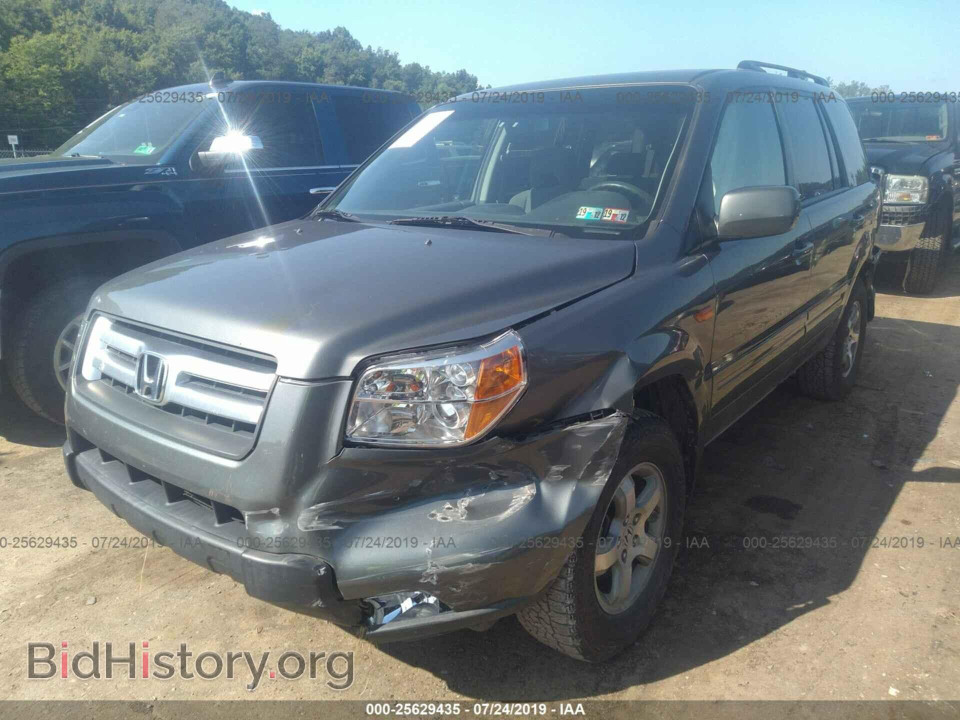 2007 HONDA PILOT - VIN: 5FNYF184X7B007628 - Фото 2