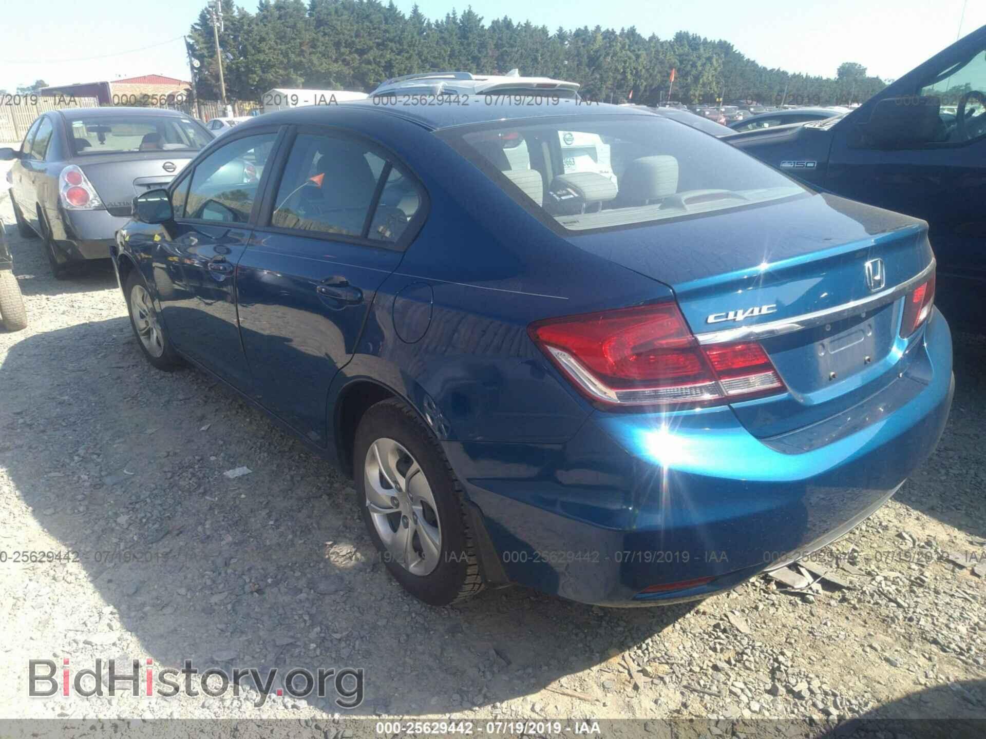 2013 HONDA CIVIC - VIN: 2HGFB2F56DH582482 - Фото 3