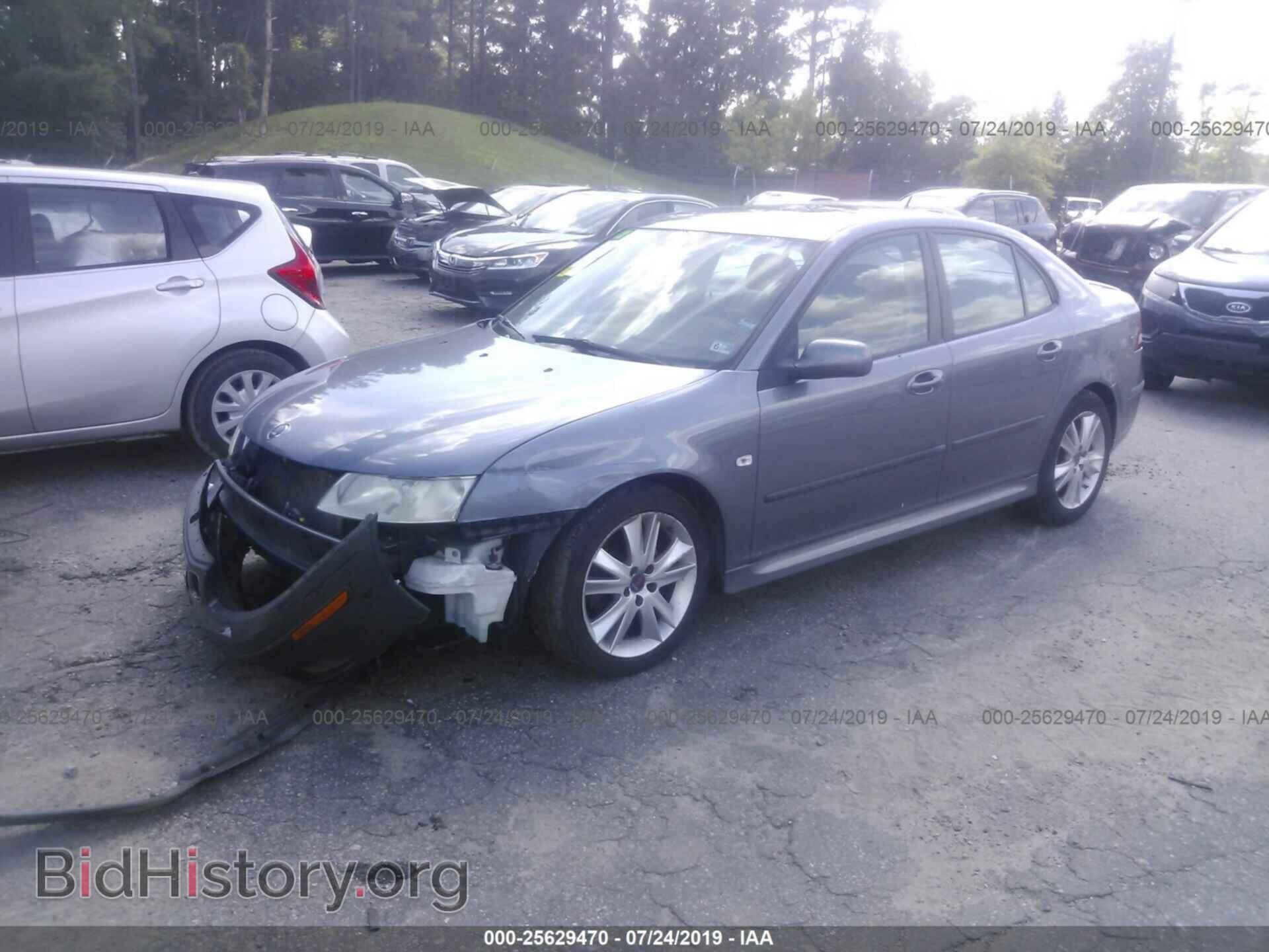 2007 SAAB 9-3 - VIN: YS3FD49Y571143344 - Фото 2