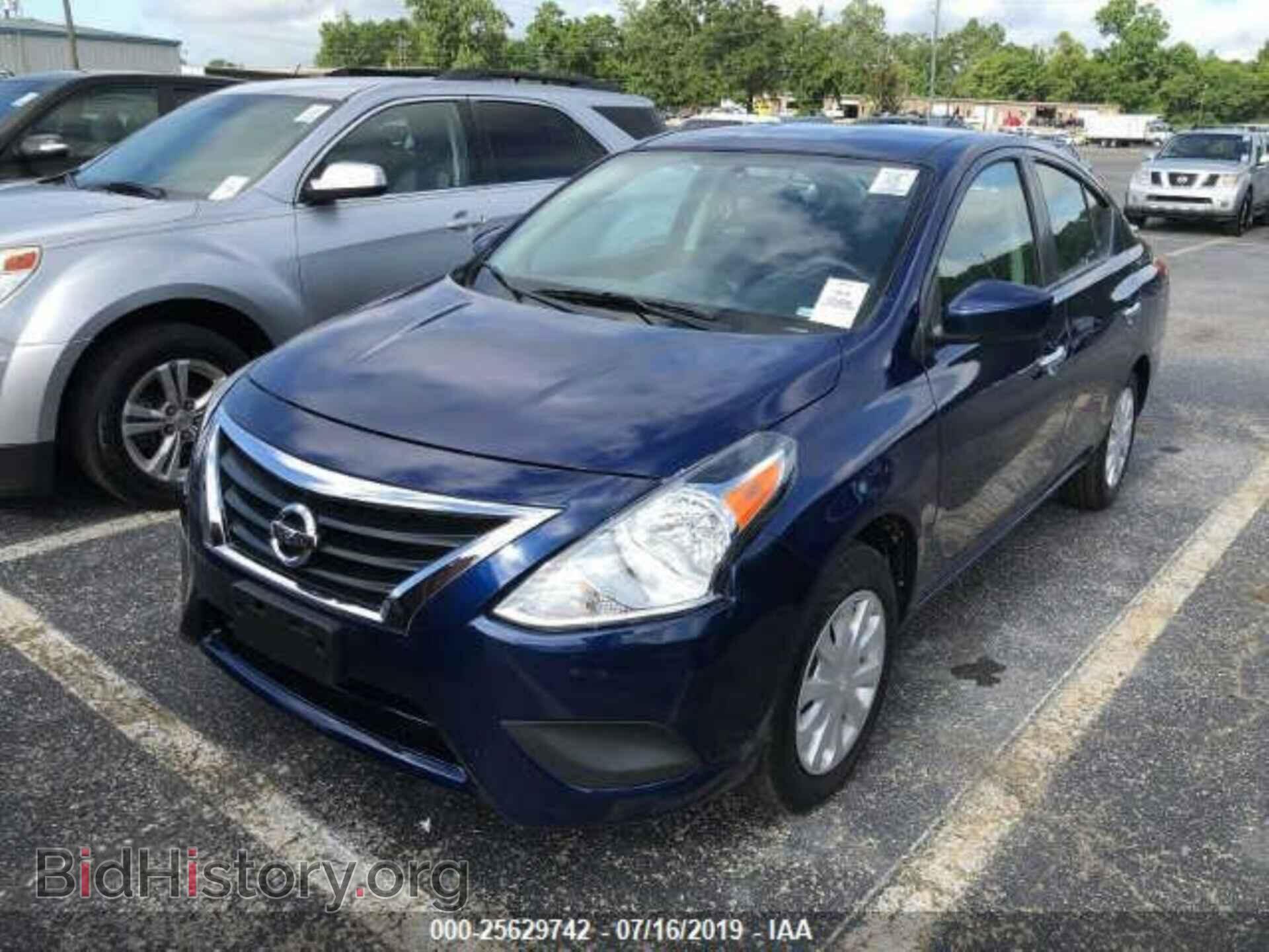 Фотография 3N1CN7AP9KL851578 - NISSAN VERSA 2019