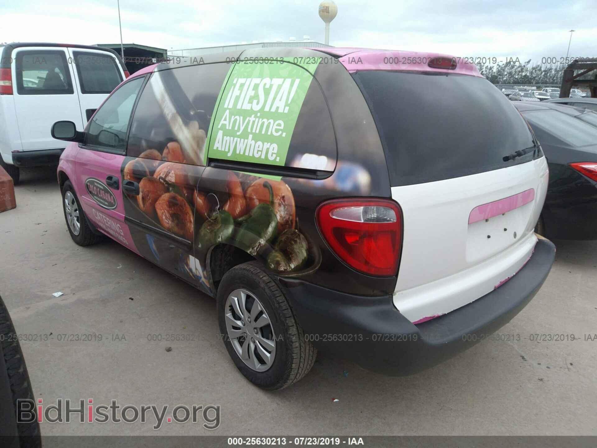 2007 DODGE CARAVAN - VIN: 1D4GP21RX7B205040 - Фото 3