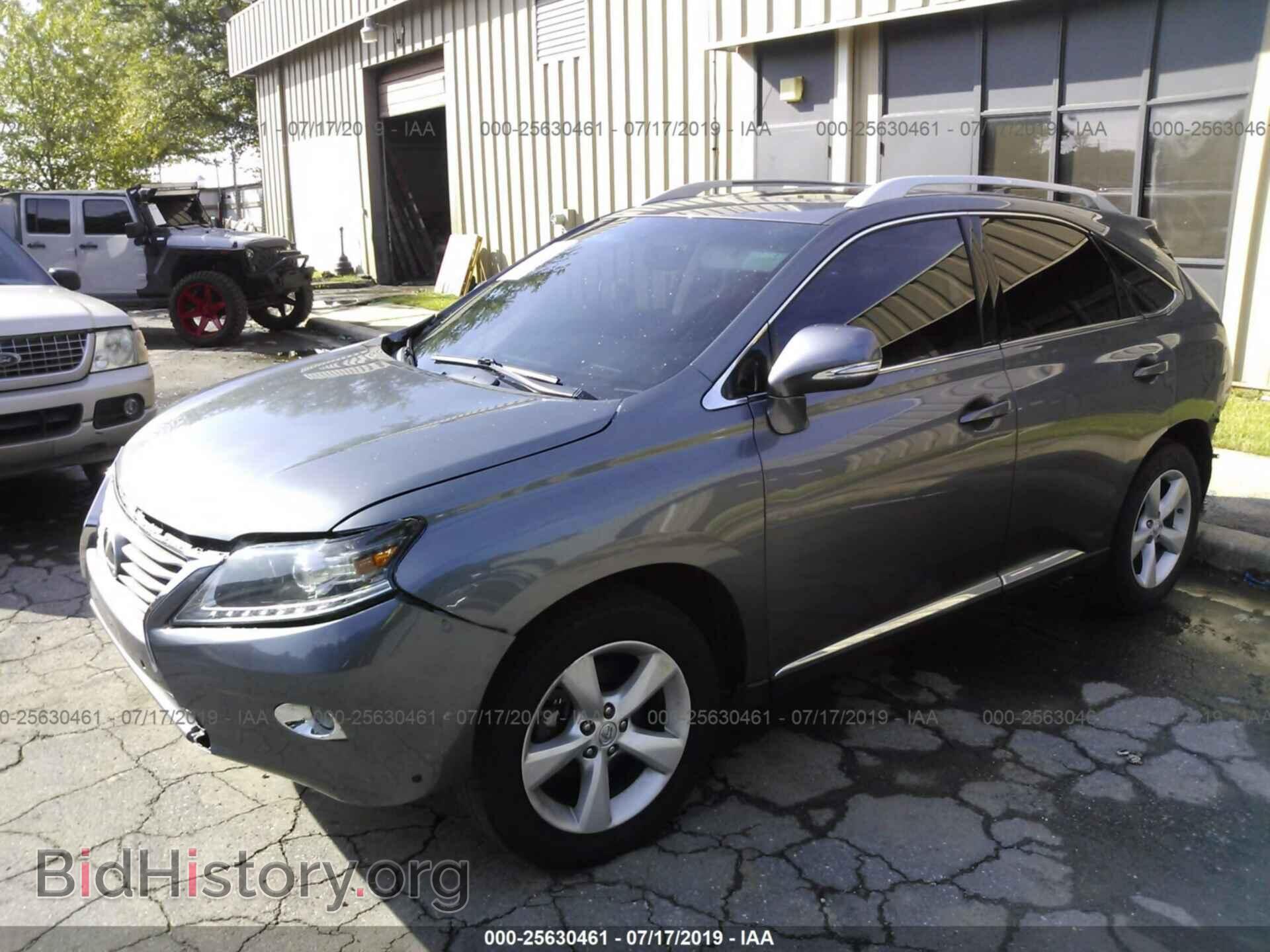 2014 LEXUS RX - VIN: 2T2BK1BA7EC252240 - Photo 2