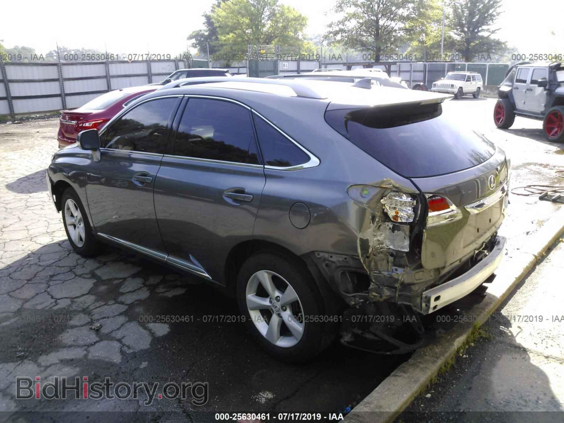 2014 LEXUS RX - VIN: 2T2BK1BA7EC252240 - Photo 3