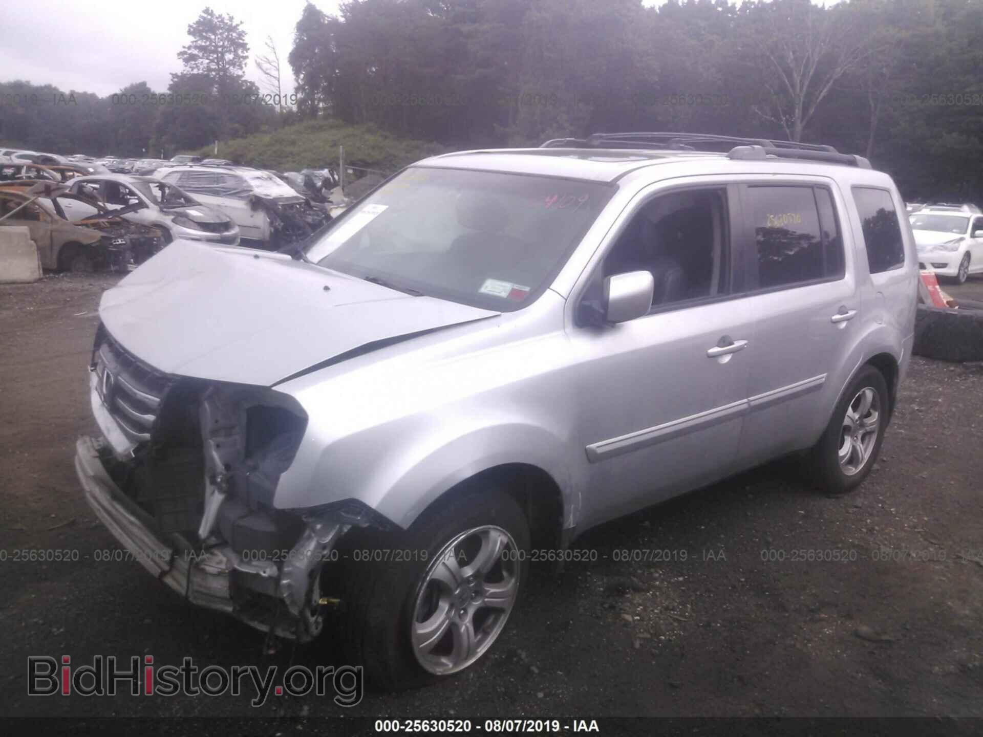 2013 HONDA PILOT - VIN: 5FNYF4H59DB044109 - Фото 2