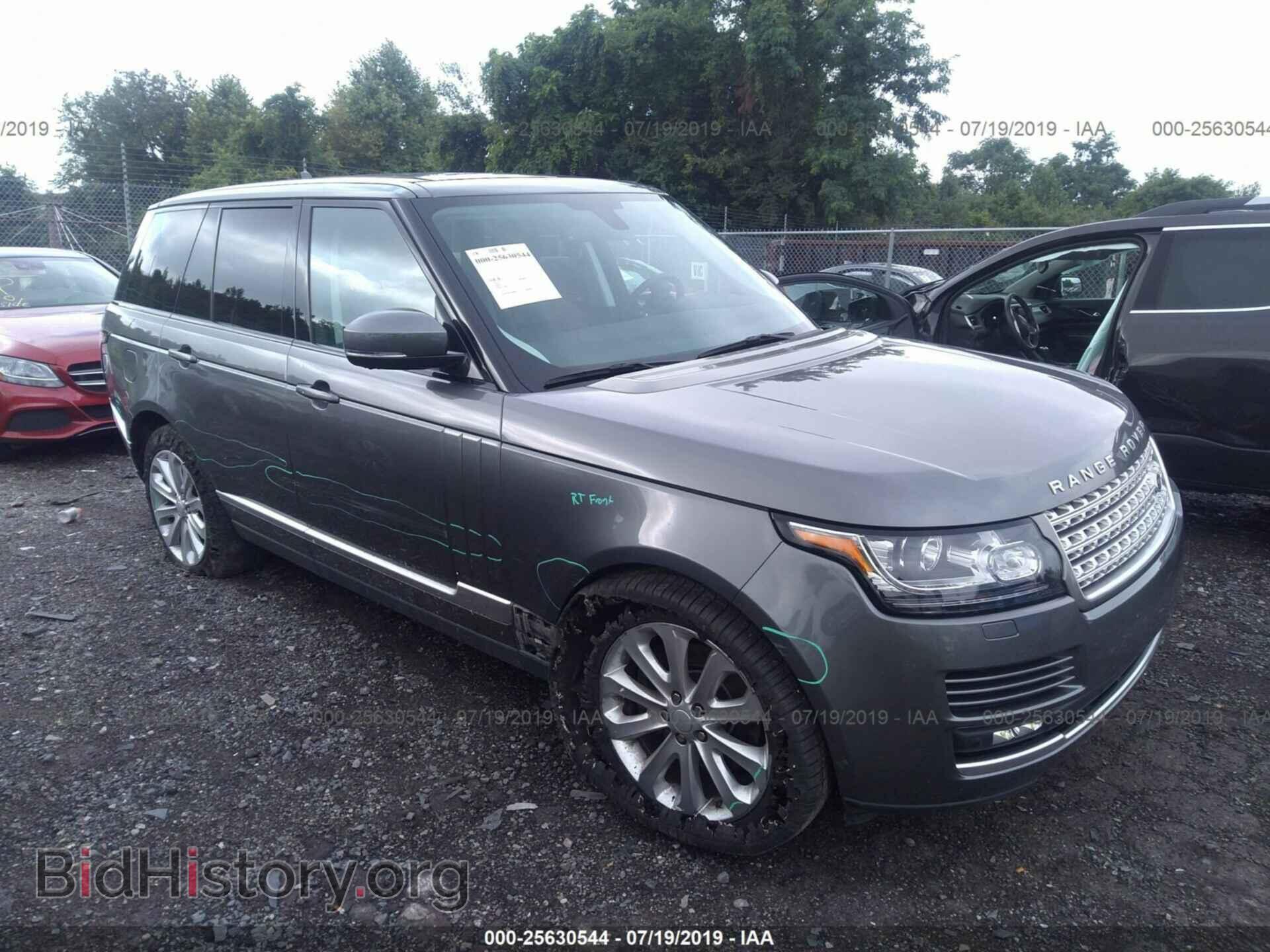 Фотография SALGS2VF8FA231094 - LAND ROVER RANGE ROVER 2015