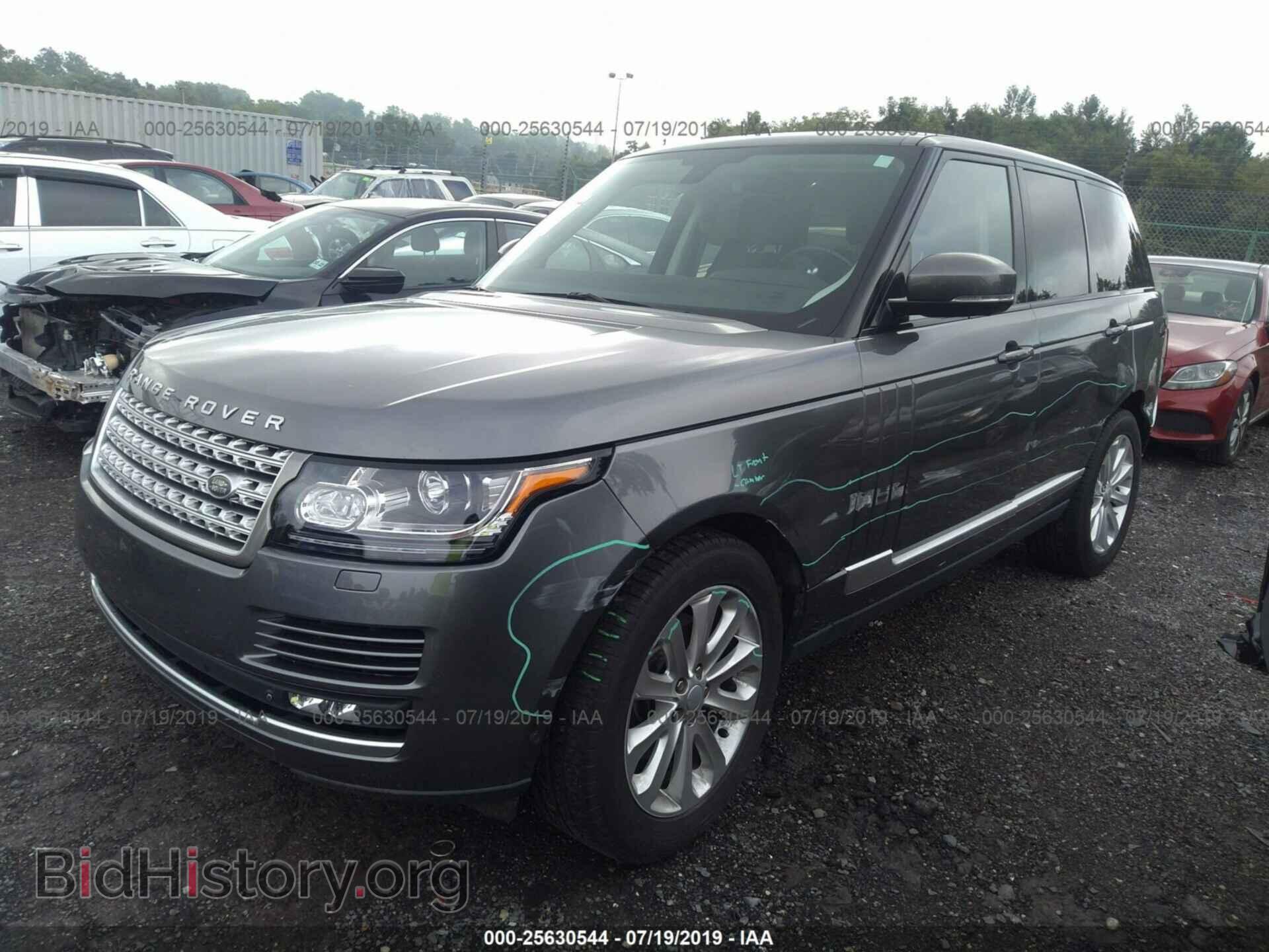 2015 LAND ROVER RANGE ROVER - VIN: SALGS2VF8FA231094 - Фото 2