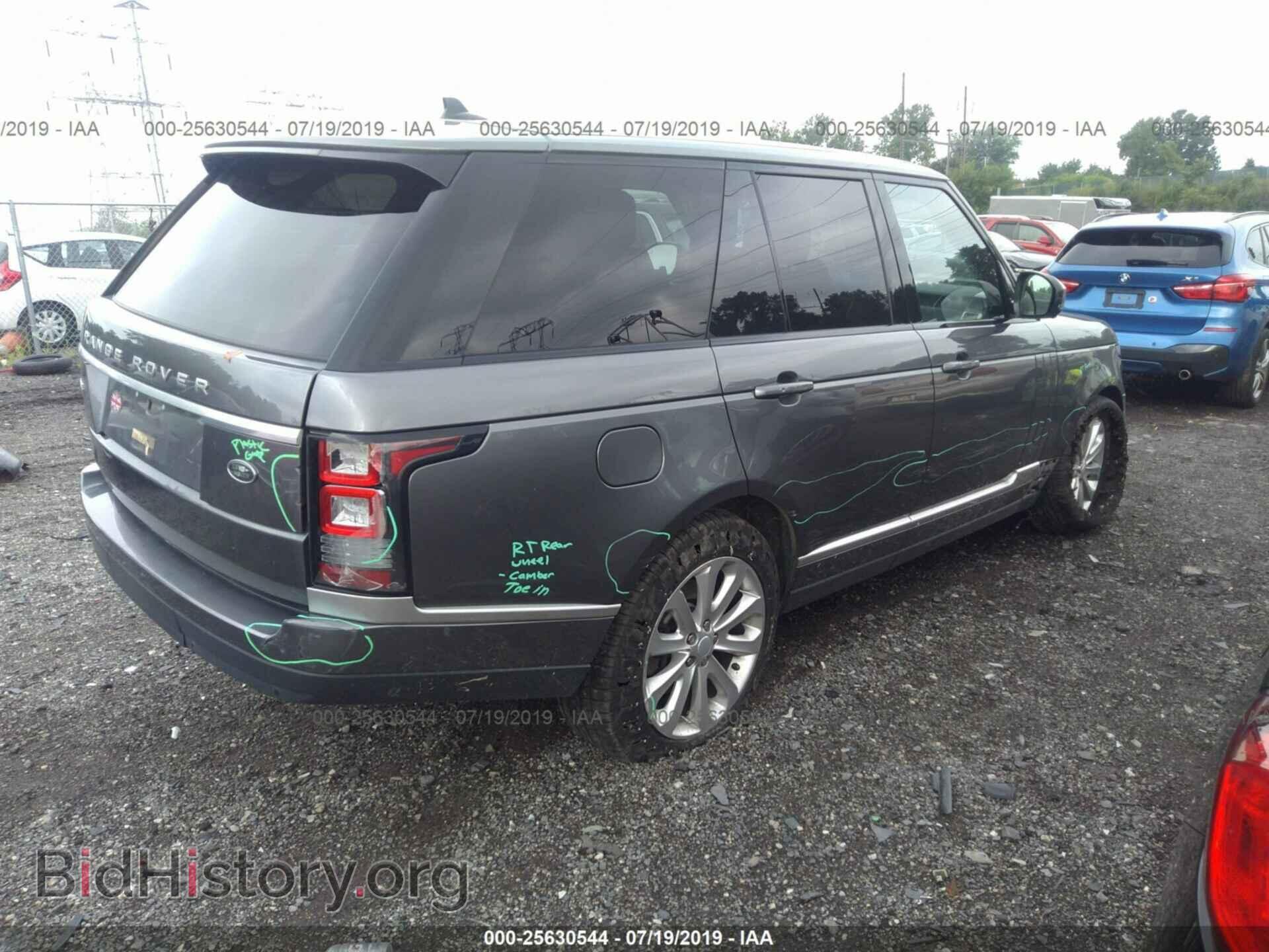 2015 LAND ROVER RANGE ROVER - VIN: SALGS2VF8FA231094 - Фото 4