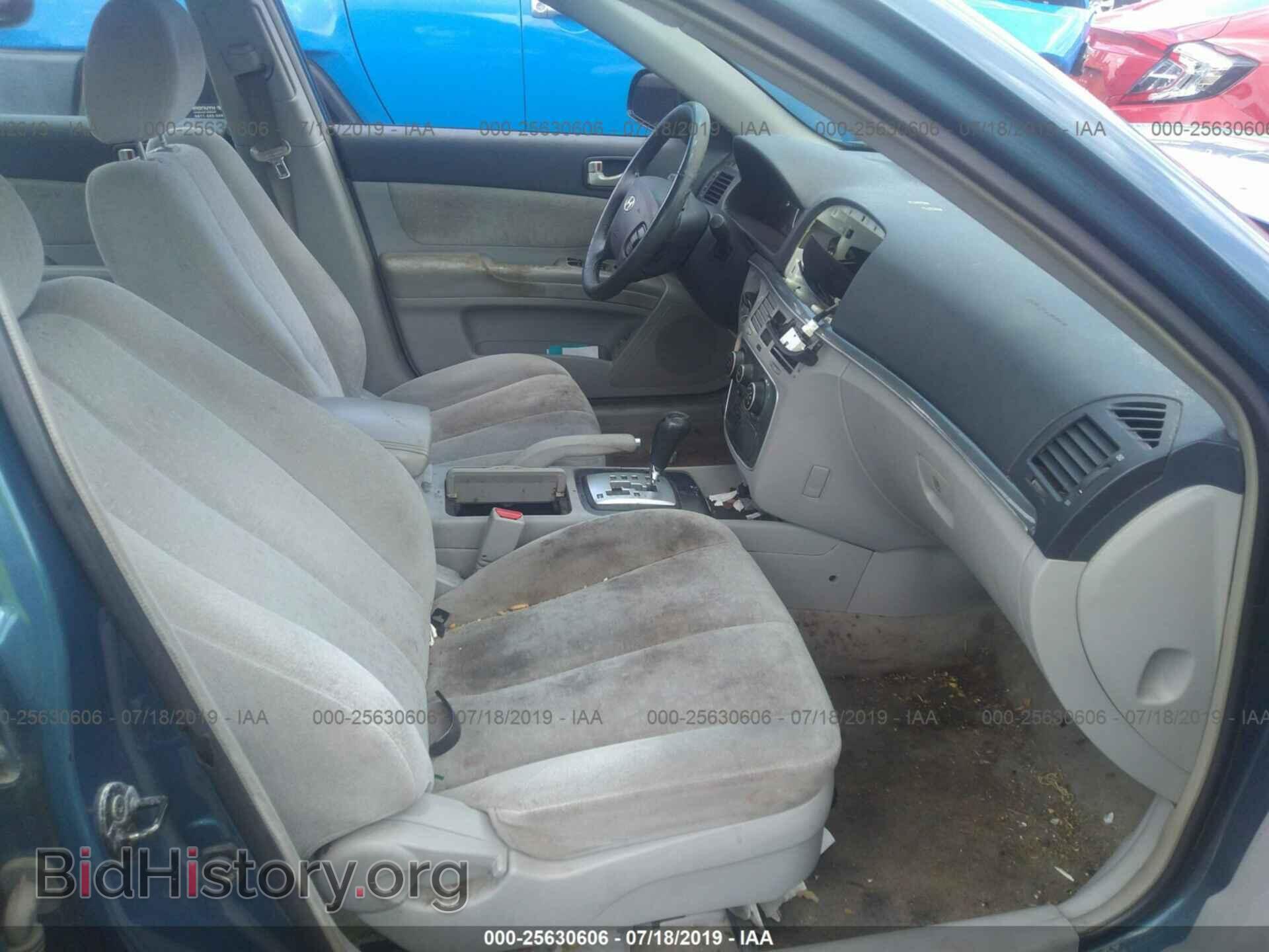 2006 HYUNDAI SONATA - VIN: 5NPEU46F46H085532 - Фото 5