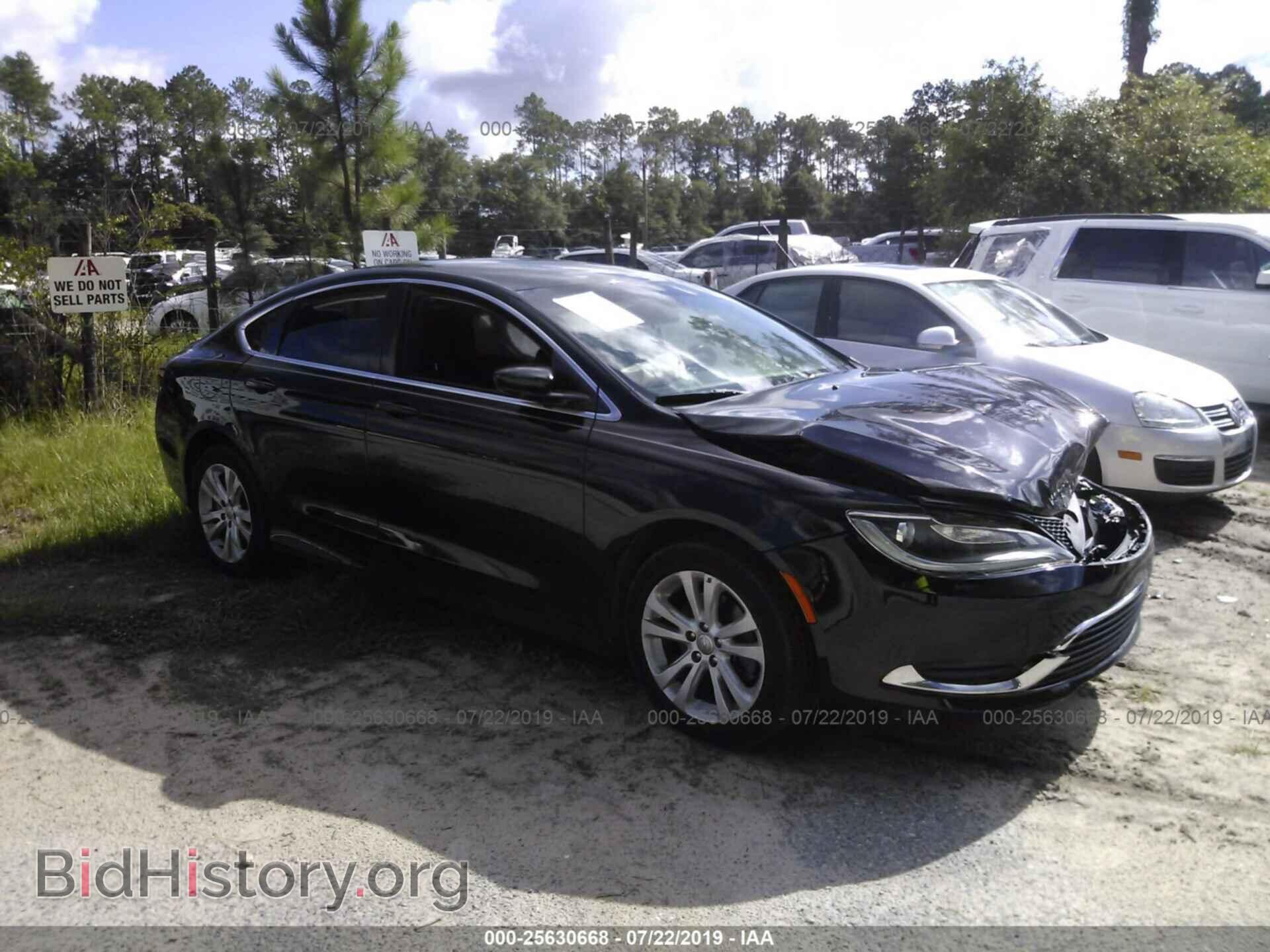 Photo 1C3CCCAB9GN152687 - CHRYSLER 200 2016