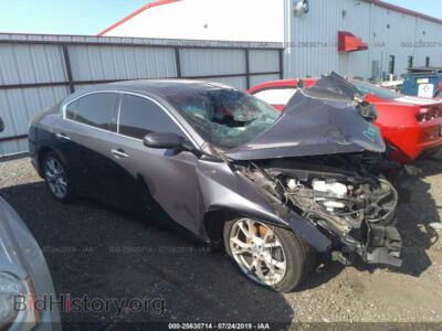 2013 Nissan MAXIMA S/SV, gray — VIN 1N4AA5AP1DC845573, IAAI