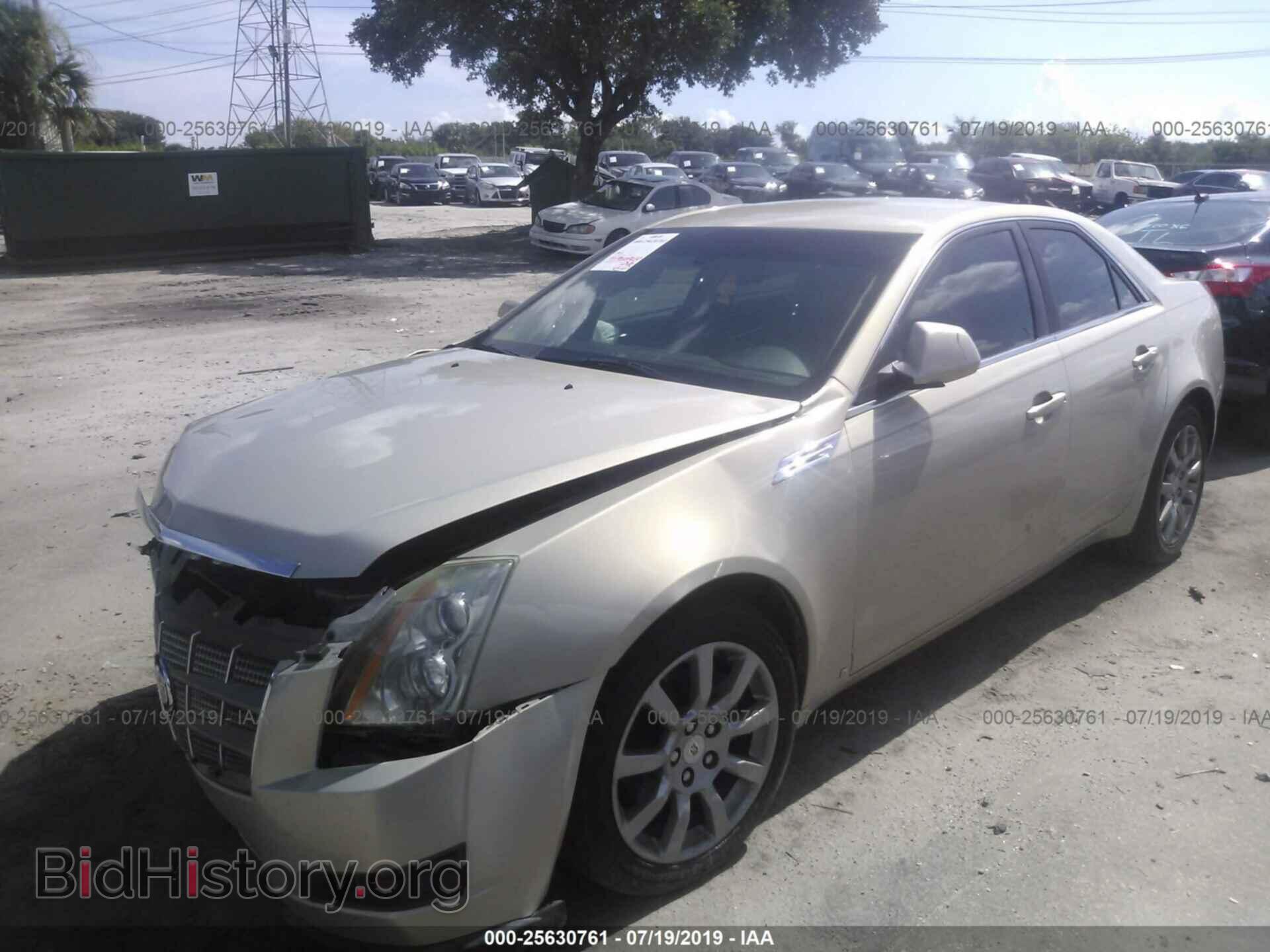 2009 CADILLAC CTS - VIN: 1G6DF577190148643 - Фото 2