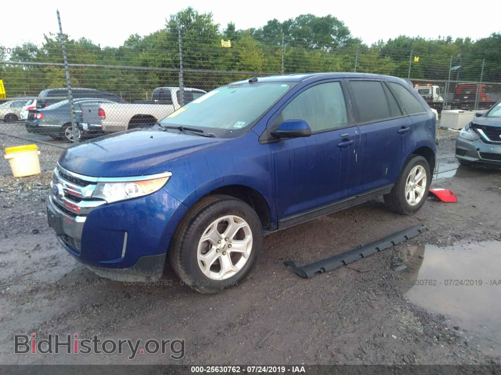 2014 FORD EDGE - VIN: 2FMDK4JC1EBB23478 - Фото 2