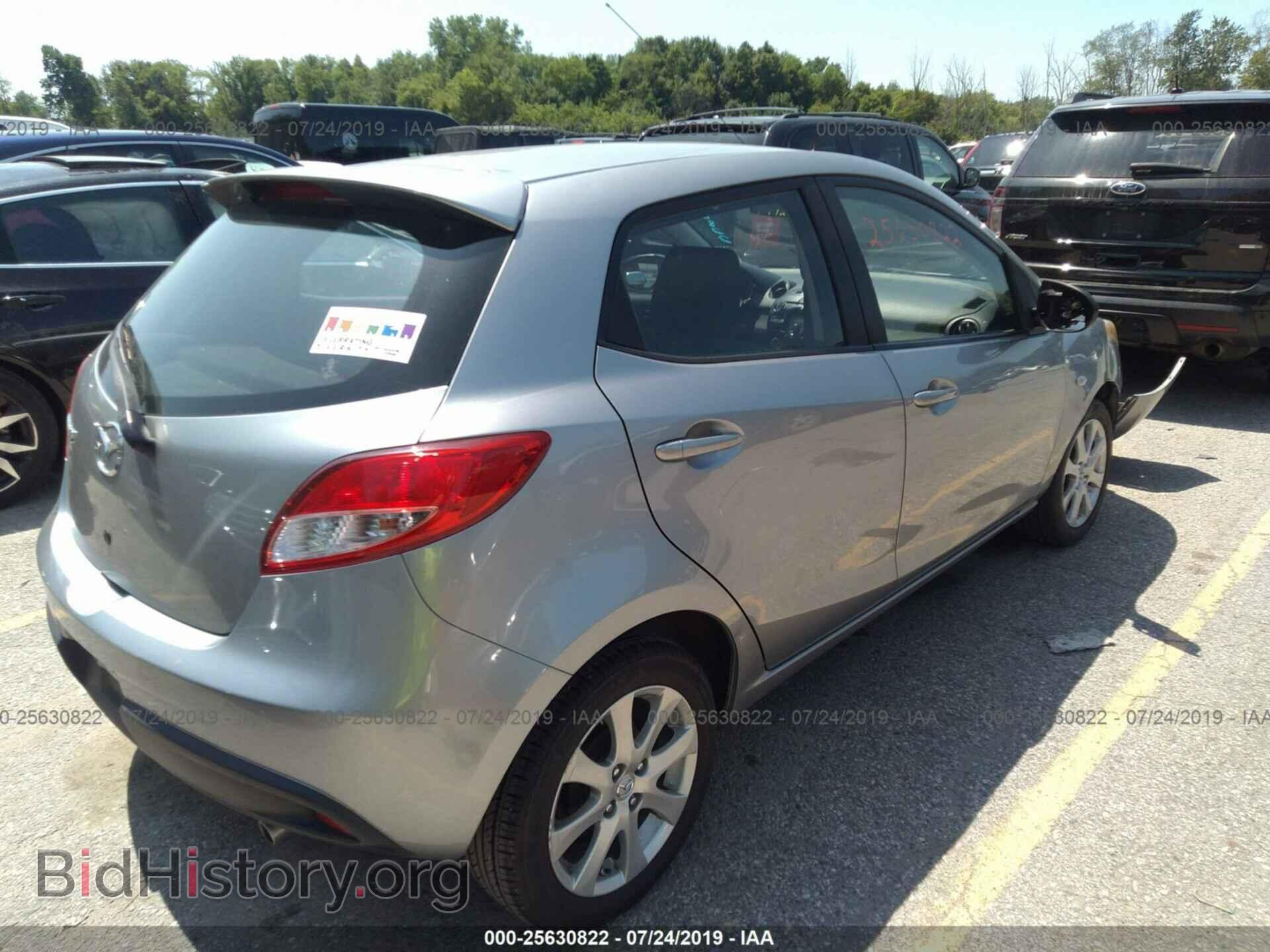 2012 MAZDA MAZDA2 - VIN: JM1DE1LYXC0152205 - Фото 4