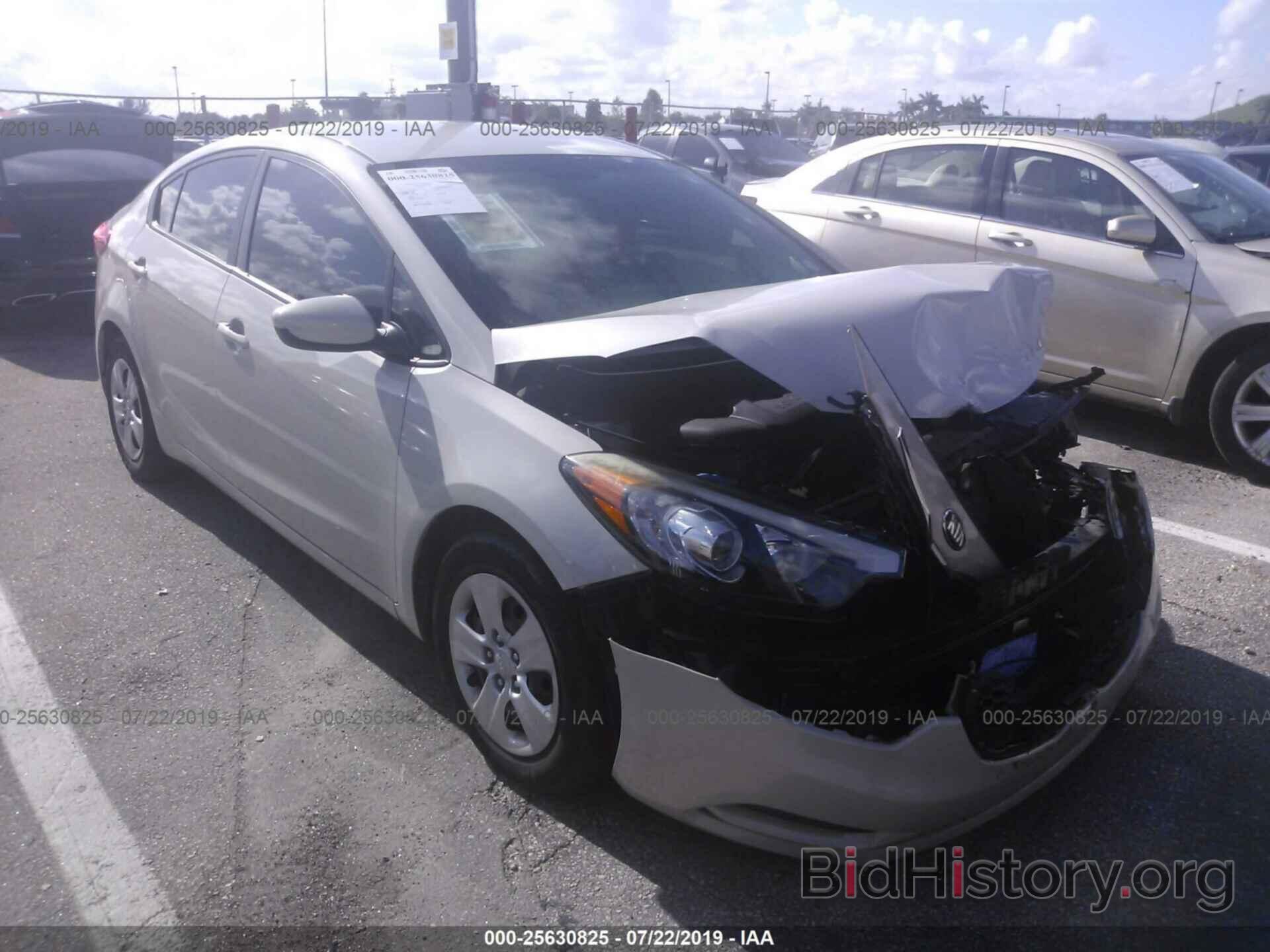 Photo KNAFK4A60F5420977 - KIA FORTE 2015