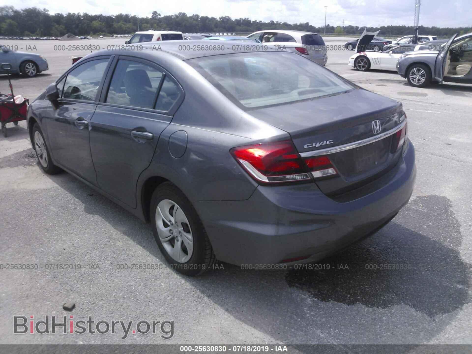 2013 HONDA CIVIC - VIN: 2HGFB2F50DH562308 - Фото 3