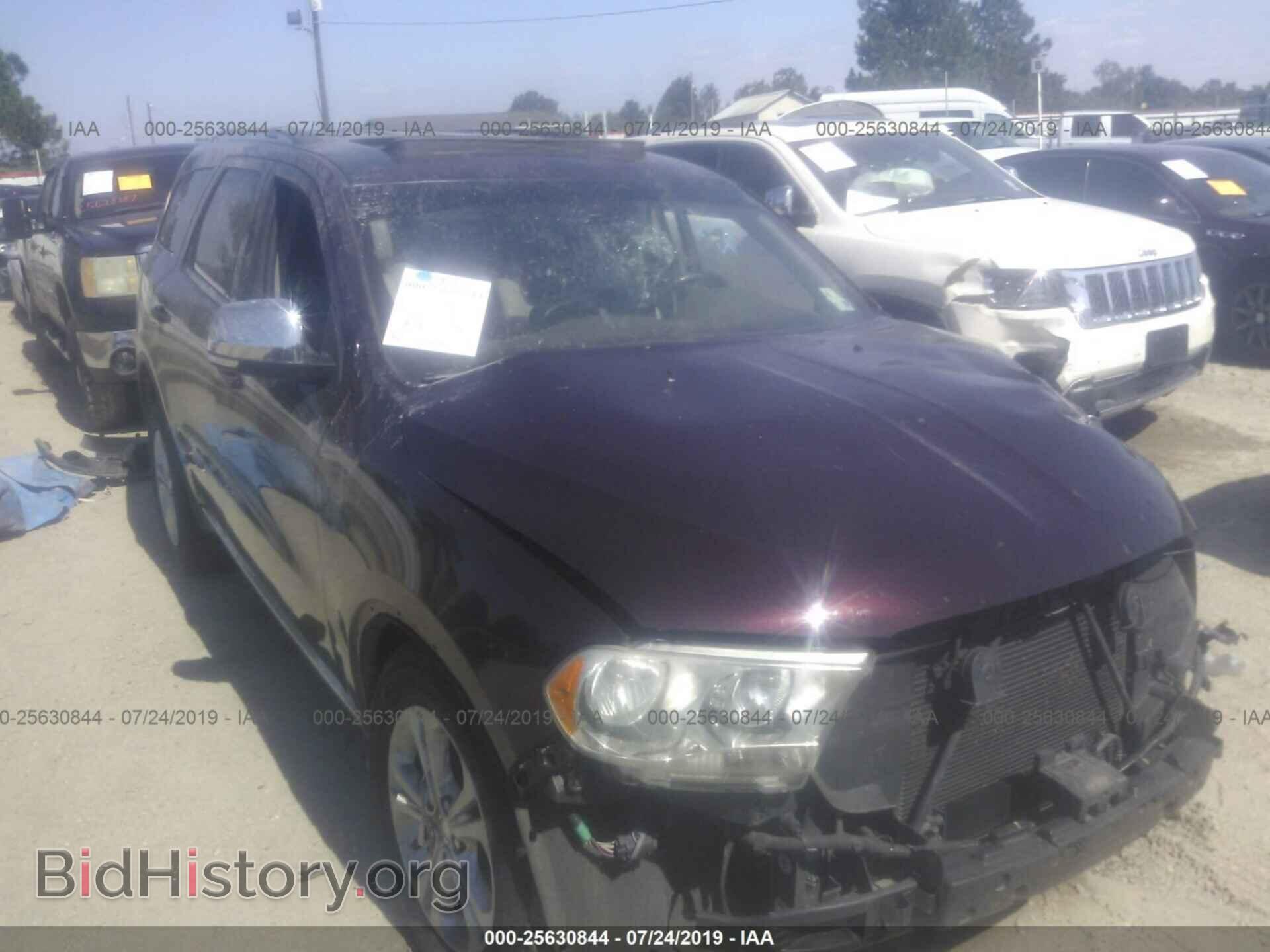 Photo 1C4RDHDG6CC158606 - DODGE DURANGO 2012