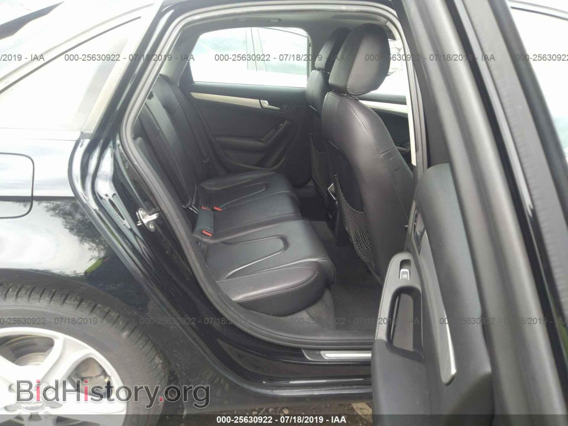 2013 AUDI A4 - VIN: WAUBFAFL7DN036692 - Photo 8