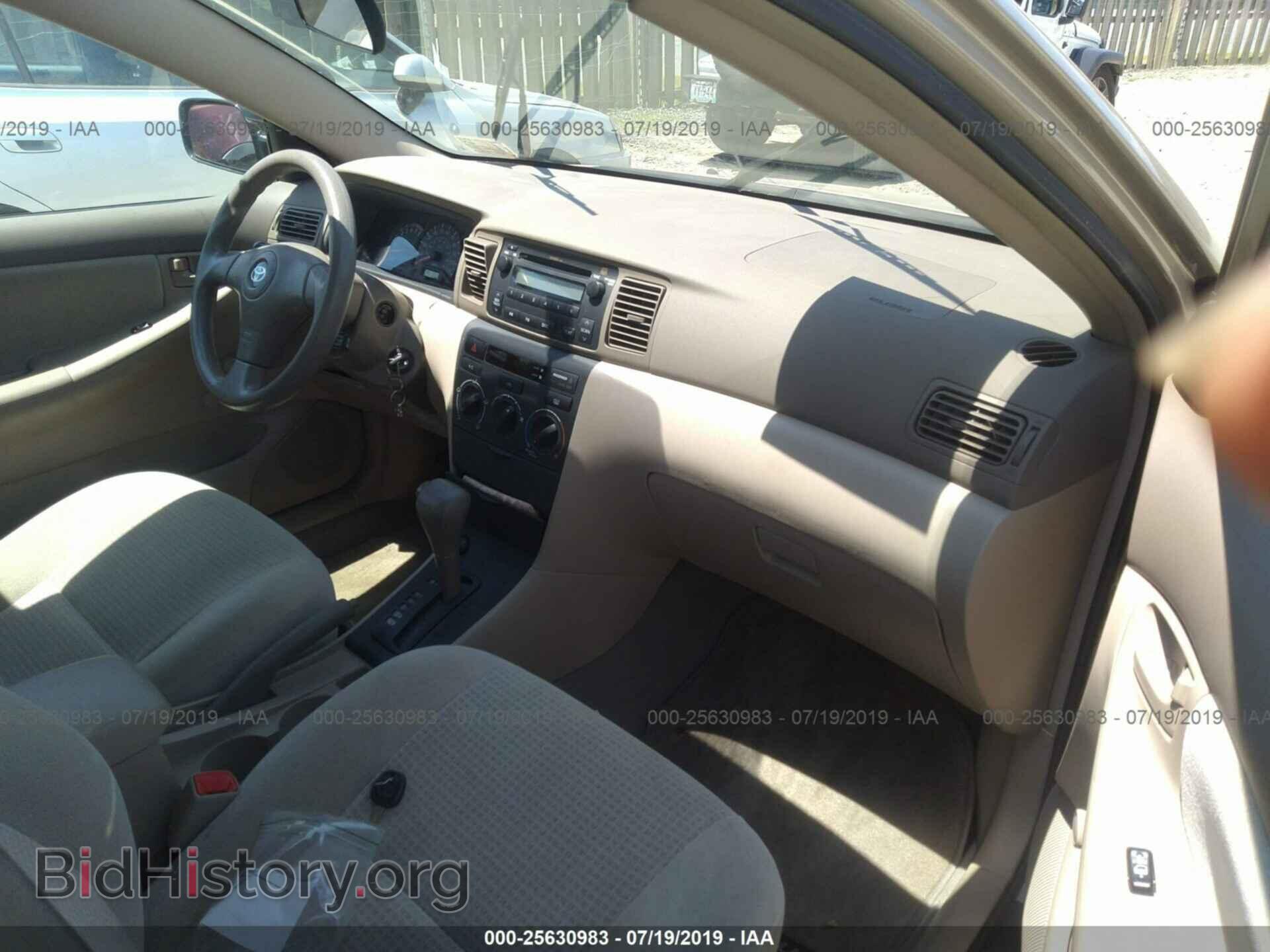 2005 TOYOTA COROLLA - VIN: 2T1BR32E15C551334 - Фото 5