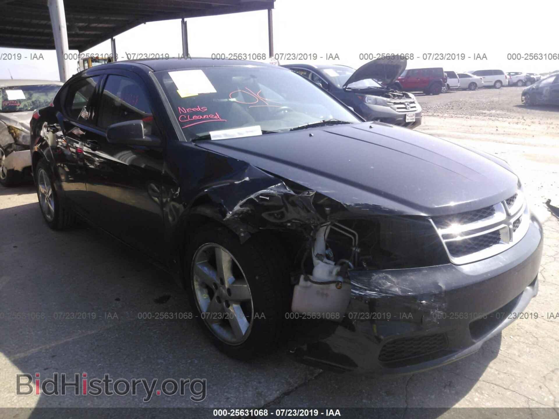 Photo 1C3CDZAB6CN141270 - DODGE AVENGER 2012