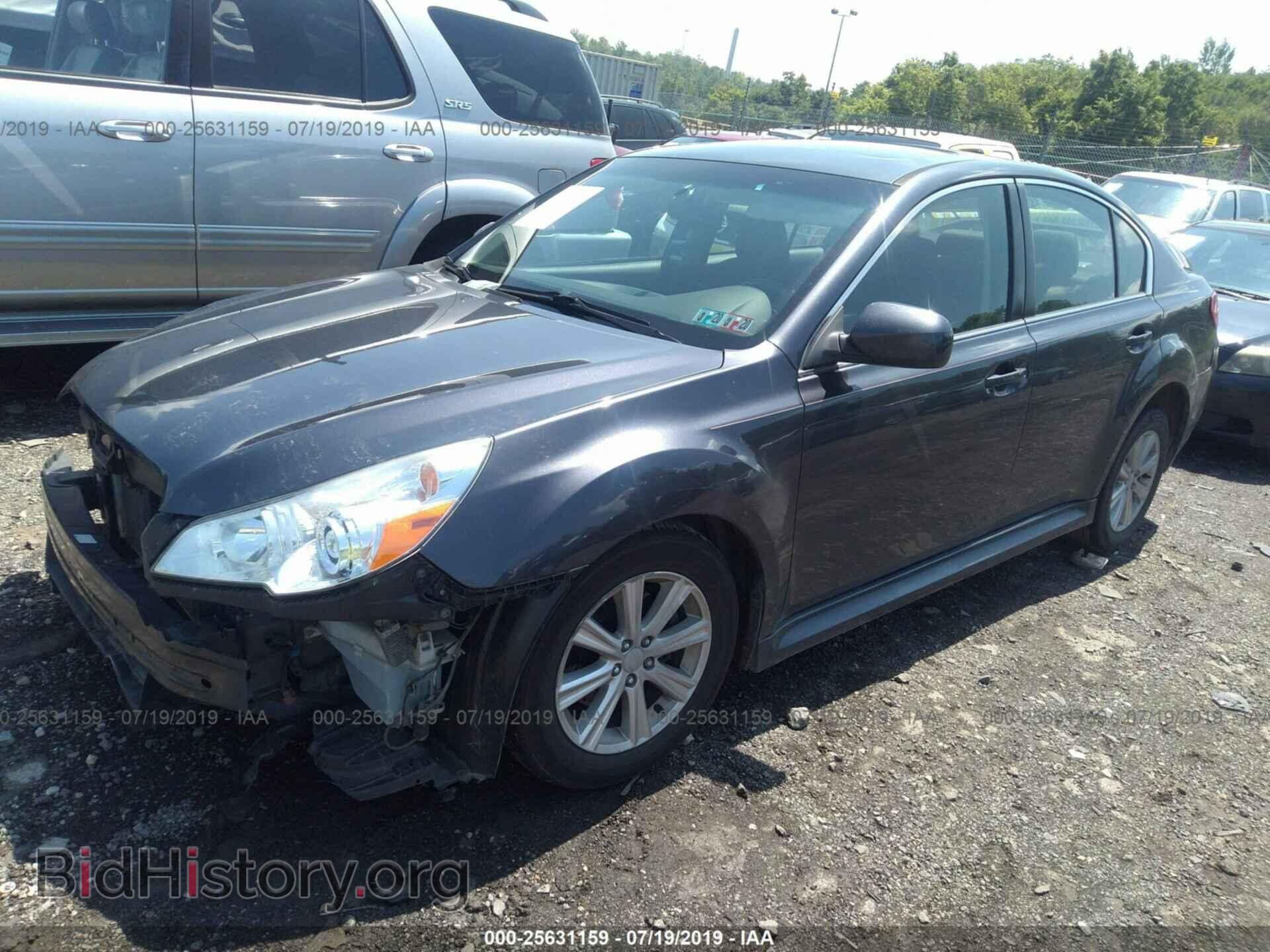 2012 SUBARU LEGACY - VIN: 4S3BMBG61C3040044 - Фото 2