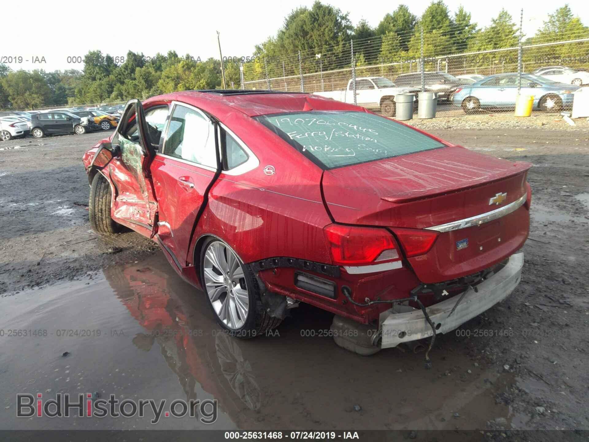 2014 CHEVROLET IMPALA - VIN: 2G1155S35E9100353 - Фото 3