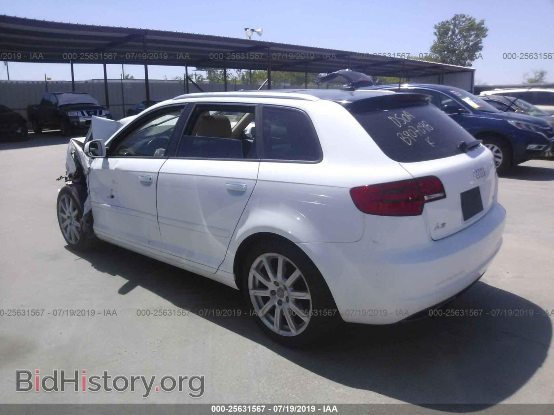 2012 AUDI A3 - VIN: WAUKEAFM1CA060665 - Фото 3
