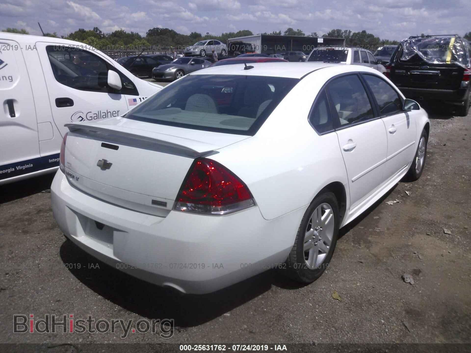 2012 CHEVROLET IMPALA - VIN: 2G1WB5E37C1139743 - Фото 4