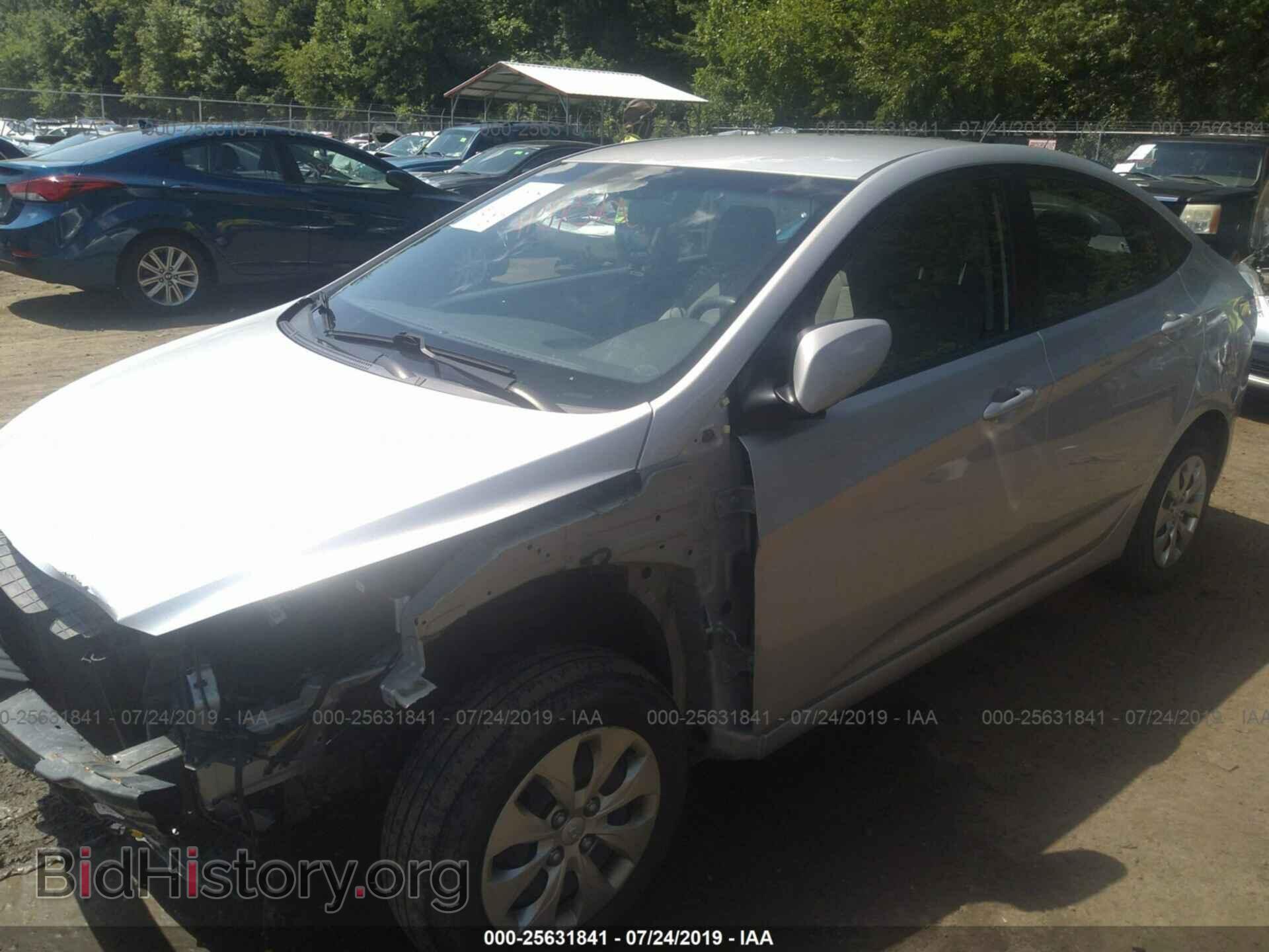 2016 HYUNDAI ACCENT - VIN: KMHCT4AE7GU074164 - Фото 2