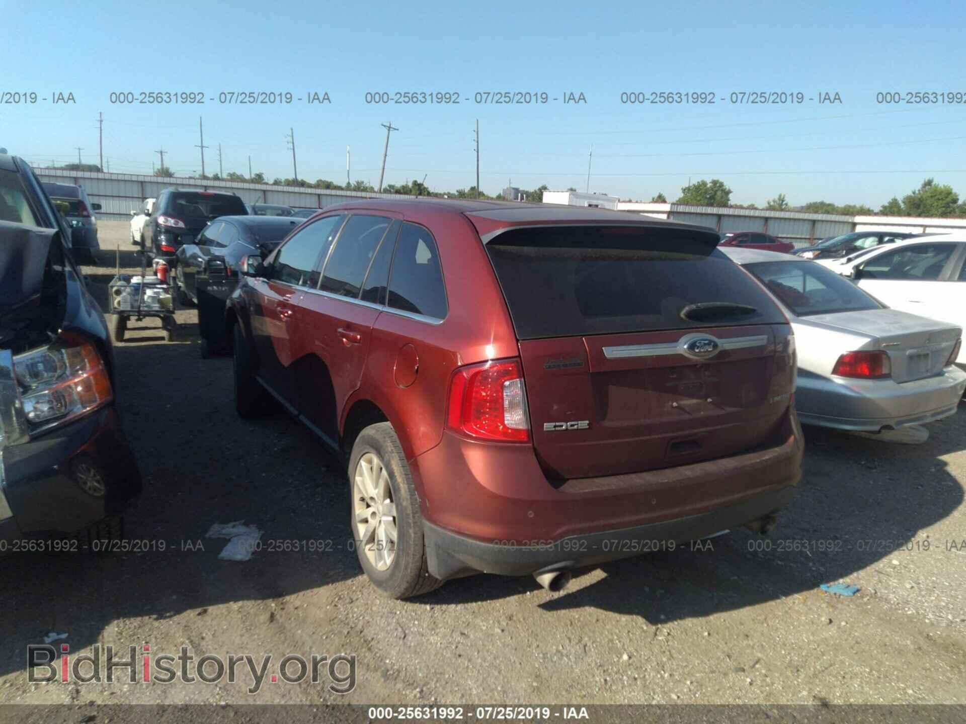 2014 FORD EDGE - VIN: 2FMDK3KC2EBA20367 - Фото 3