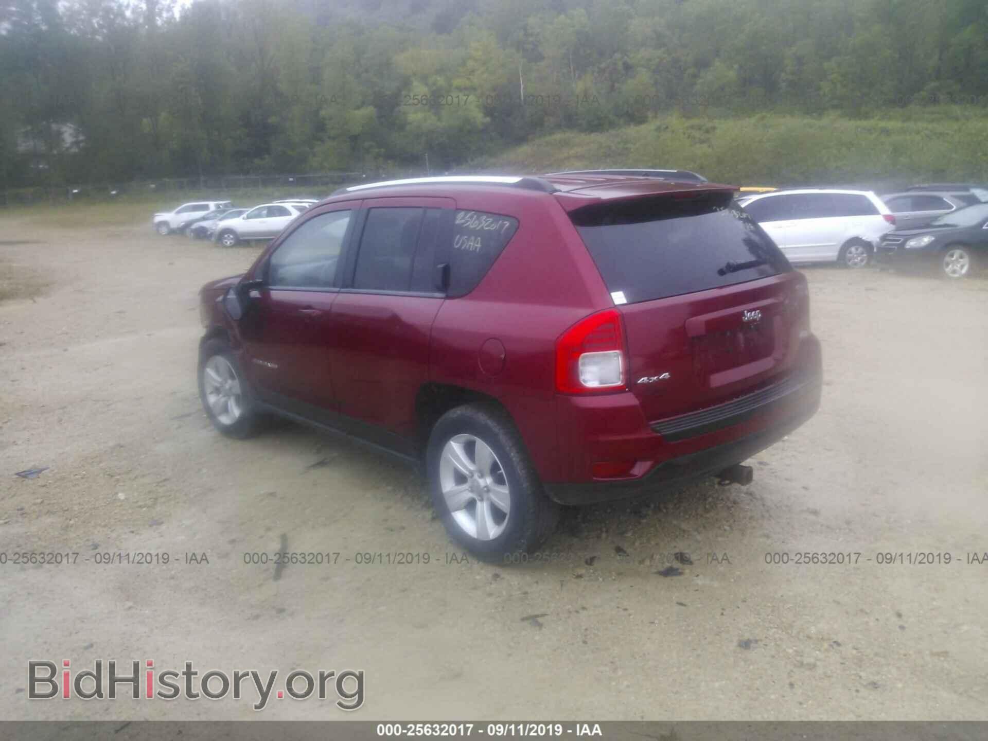 2012 JEEP COMPASS - VIN: 1C4NJDEB6CD616402 - Фото 3