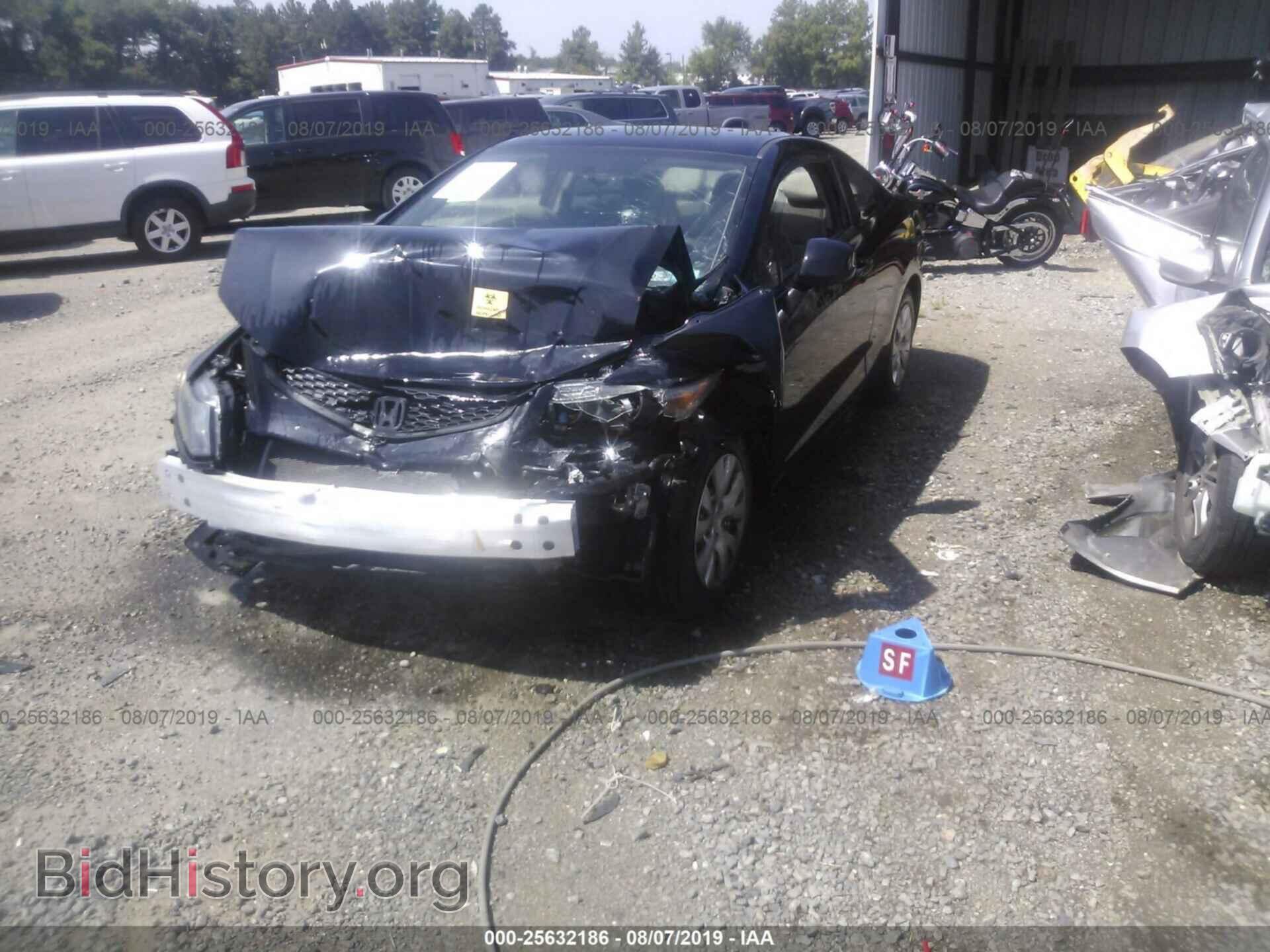 2012 HONDA CIVIC - VIN: 2HGFG3B50CH563244 - Фото 2