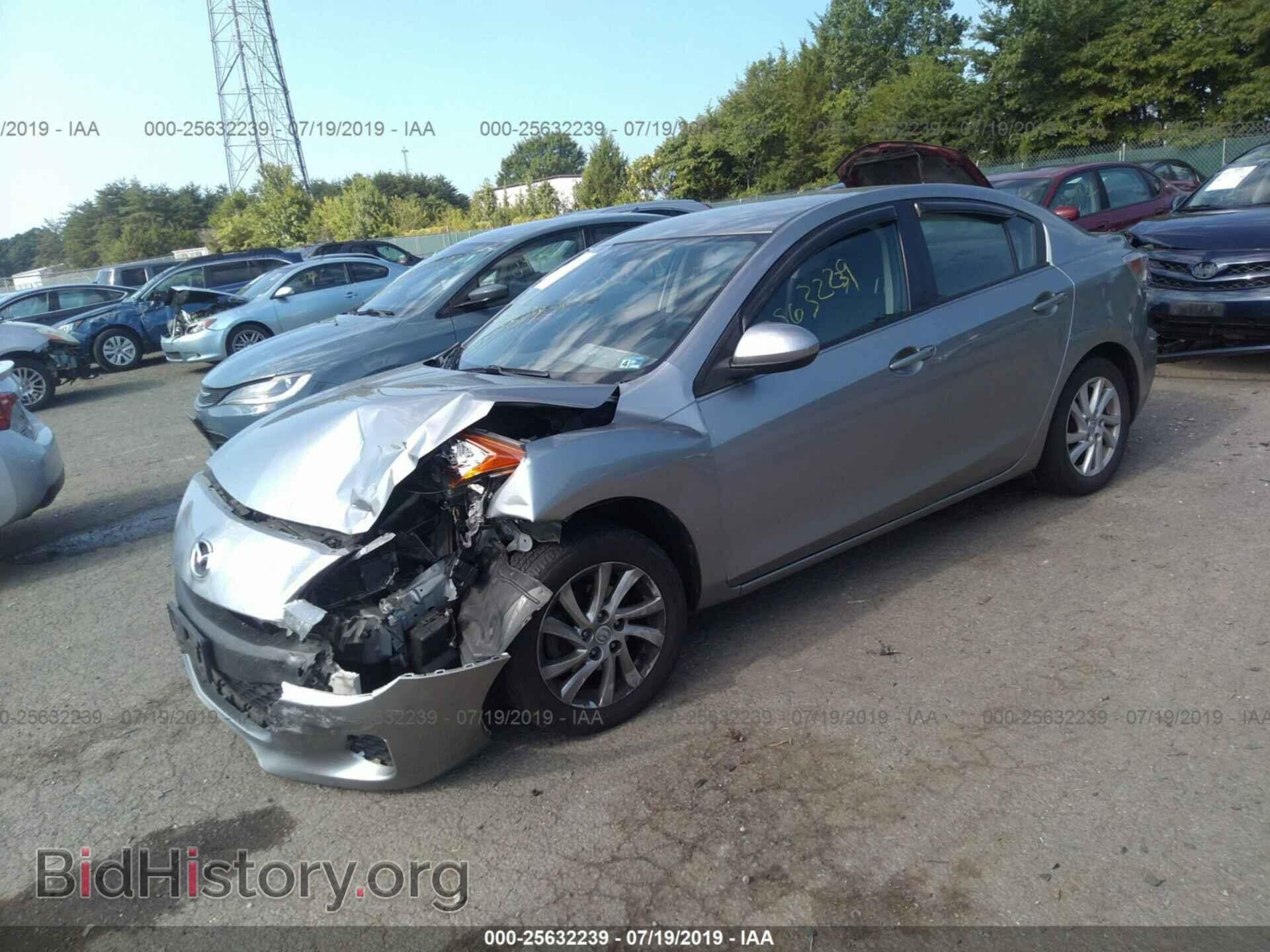 2012 MAZDA 3 - VIN: JM1BL1V89C1688843 - Фото 2