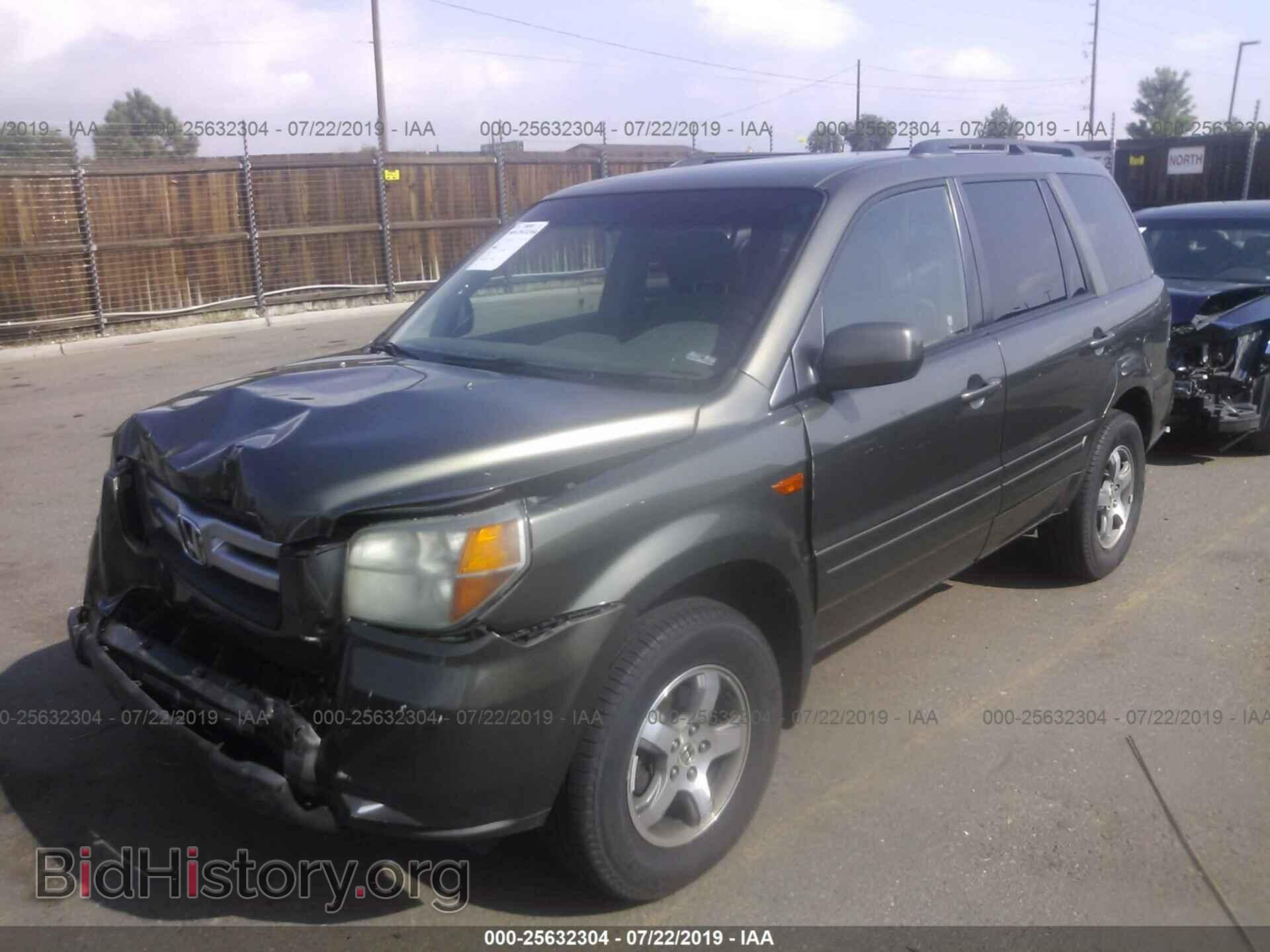 2006 HONDA PILOT - VIN: 5FNYF18406B024274 - Фото 2