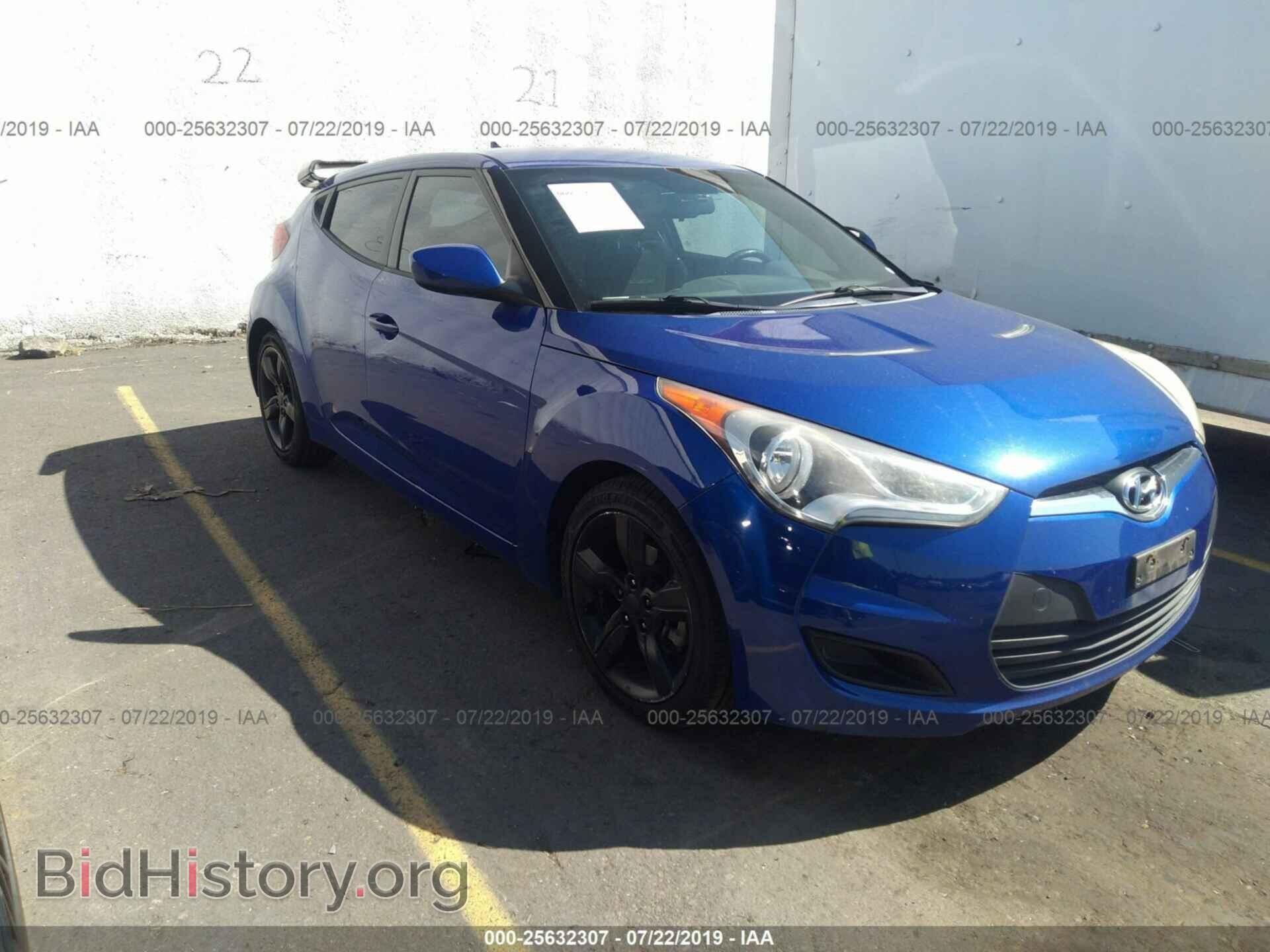 Photo KMHTC6ADXDU143993 - HYUNDAI VELOSTER 2013