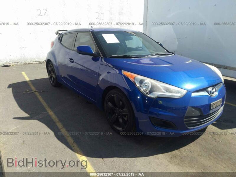 2013 Hyundai VELOSTER (VIN KMHTC6ADXDU143993) — фото 1 из 10, IAAI, повреждение: левая задняя часть