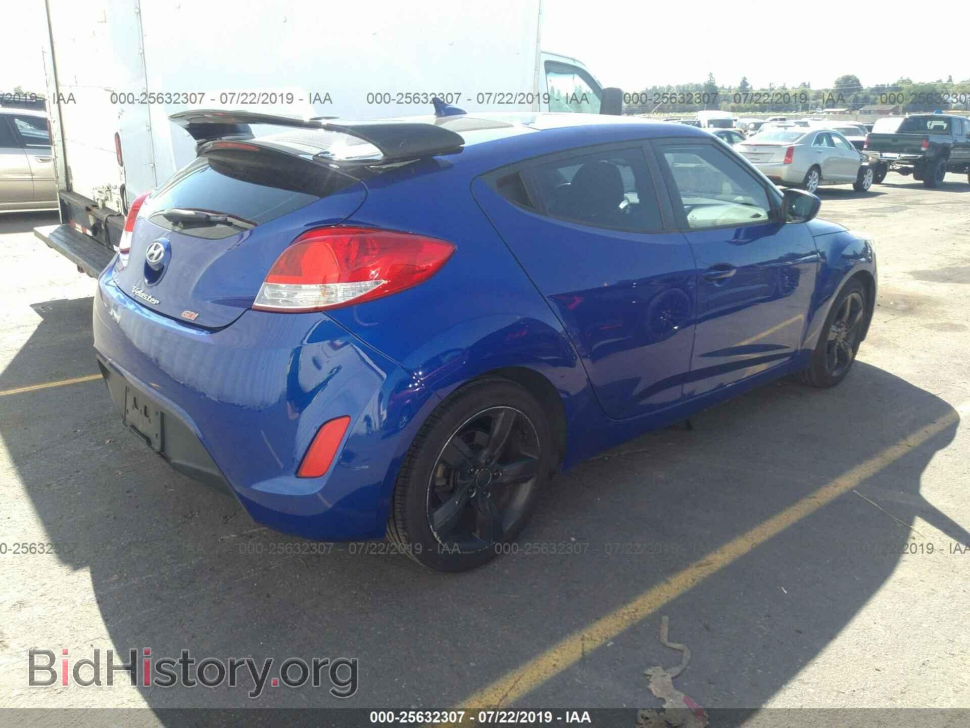 2013 HYUNDAI VELOSTER - VIN: KMHTC6ADXDU143993 - Фото 4