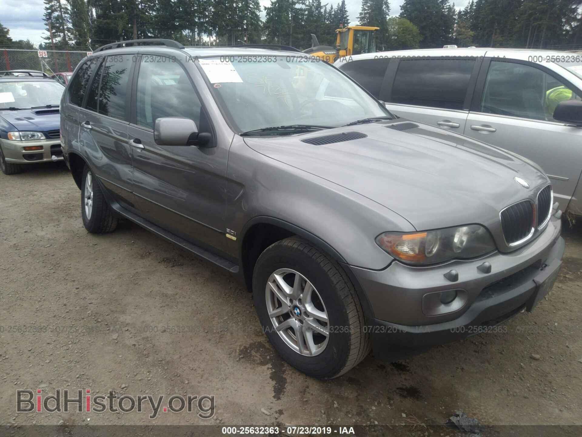 Photo 5UXFA13555LY15142 - BMW X5 2005
