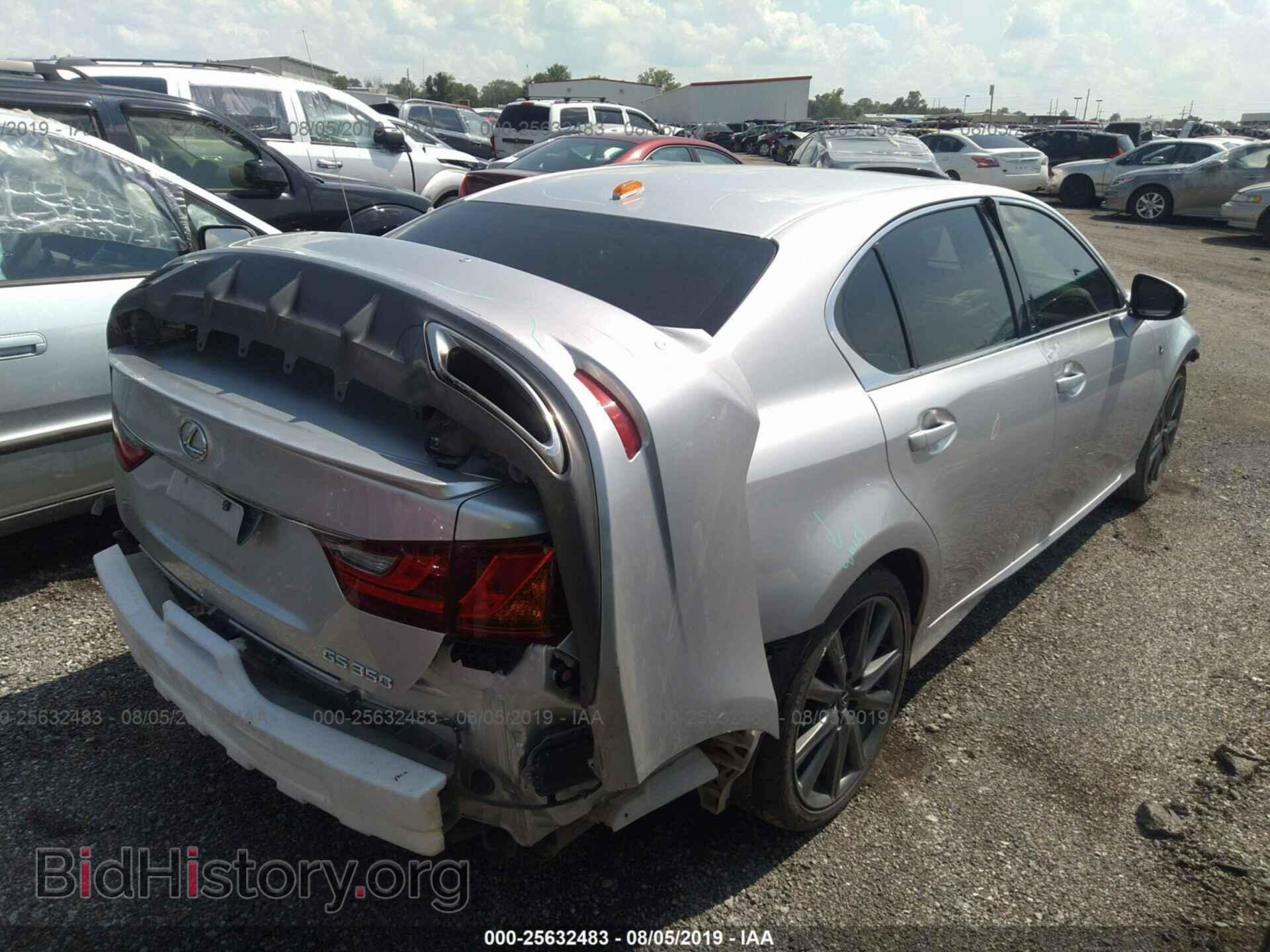 2013 LEXUS GS - VIN: JTHBE1BL6D5000955 - Фото 4