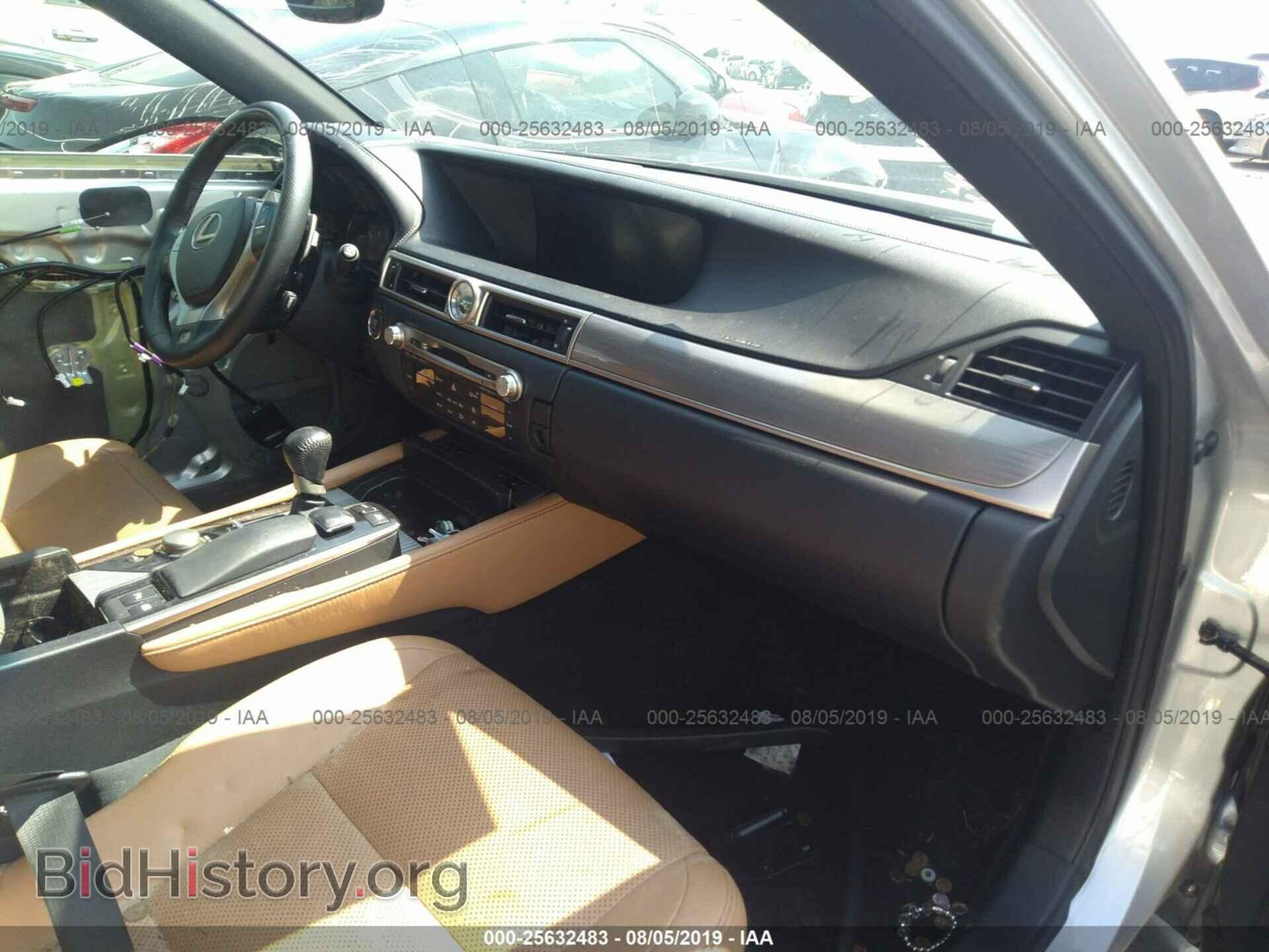 2013 LEXUS GS - VIN: JTHBE1BL6D5000955 - Фото 5
