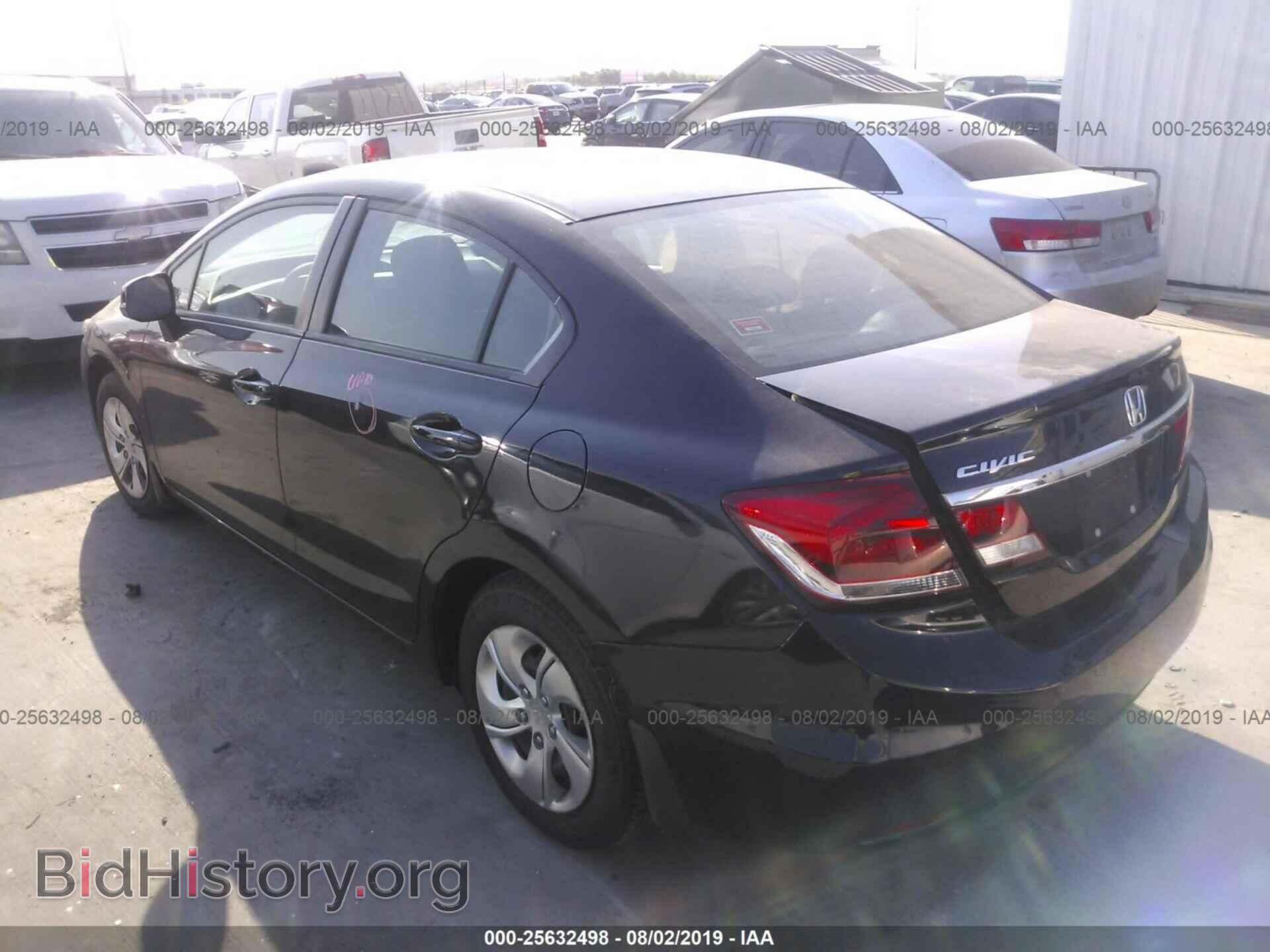 2013 HONDA CIVIC - VIN: 2HGFB2F55DH560621 - Фото 3