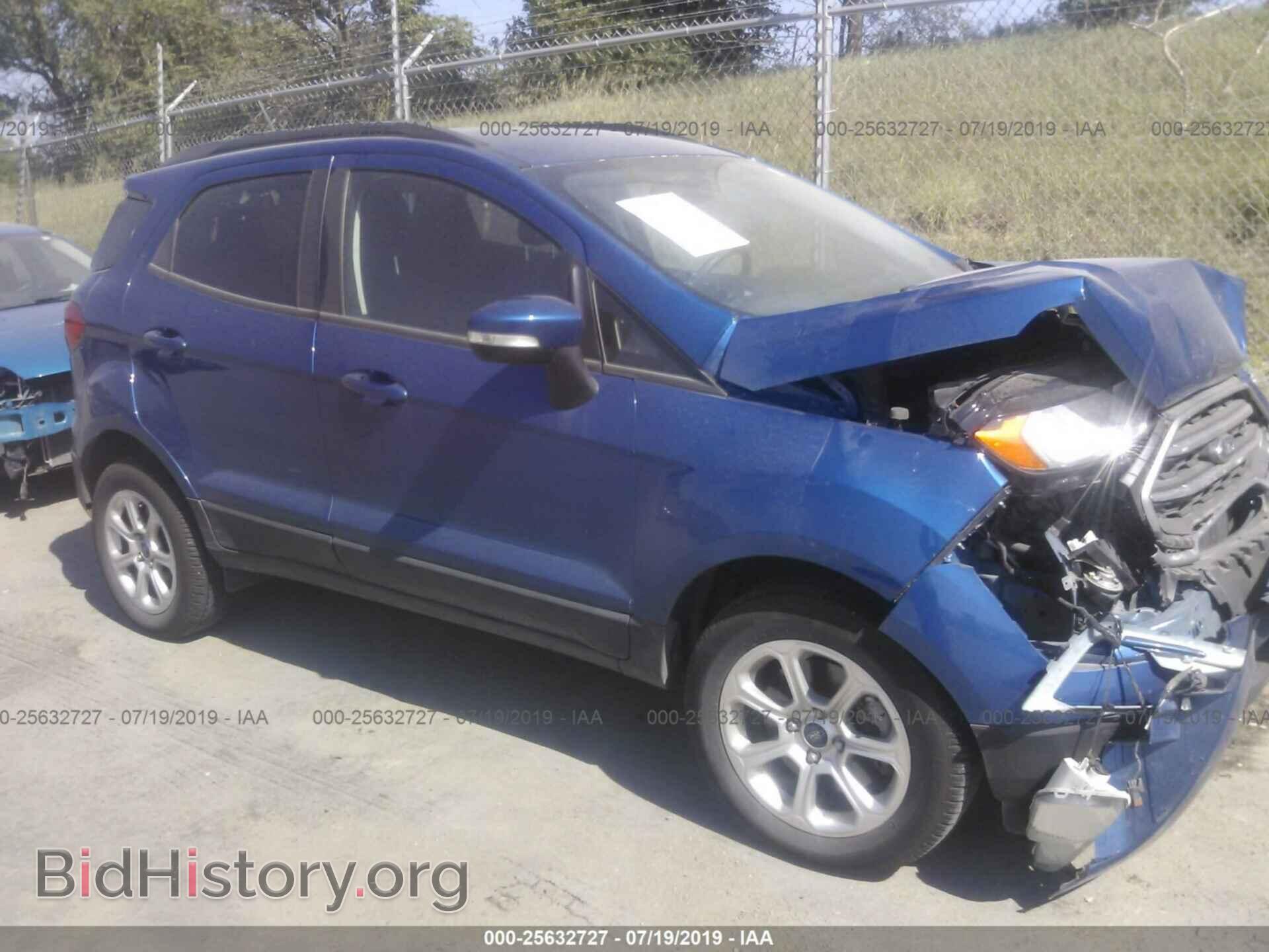 Photo MAJ6P1UL2JC168910 - FORD ECOSPORT 2018