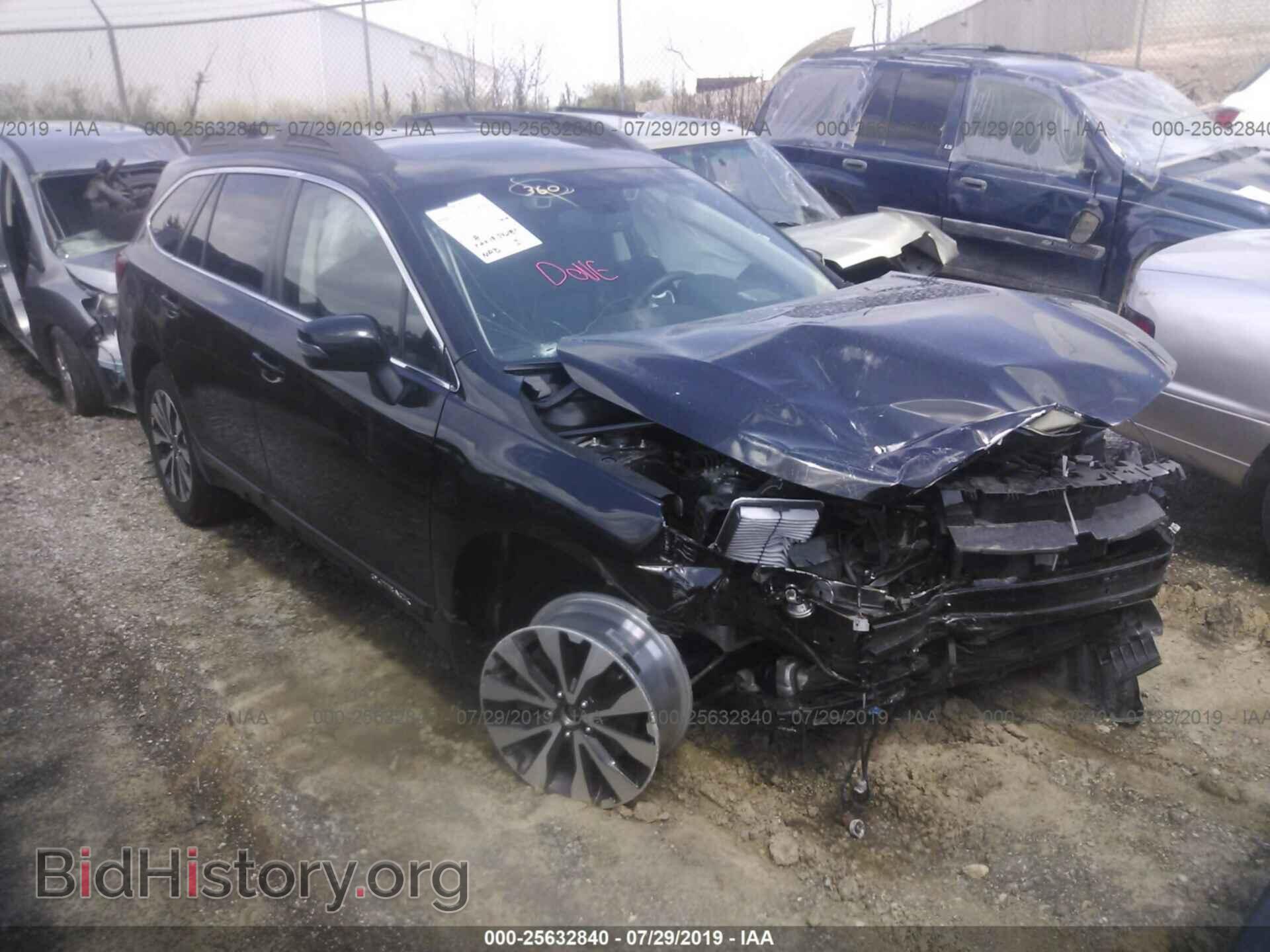 Фотография 4S4BSBNC2G3343642 - SUBARU OUTBACK 2016
