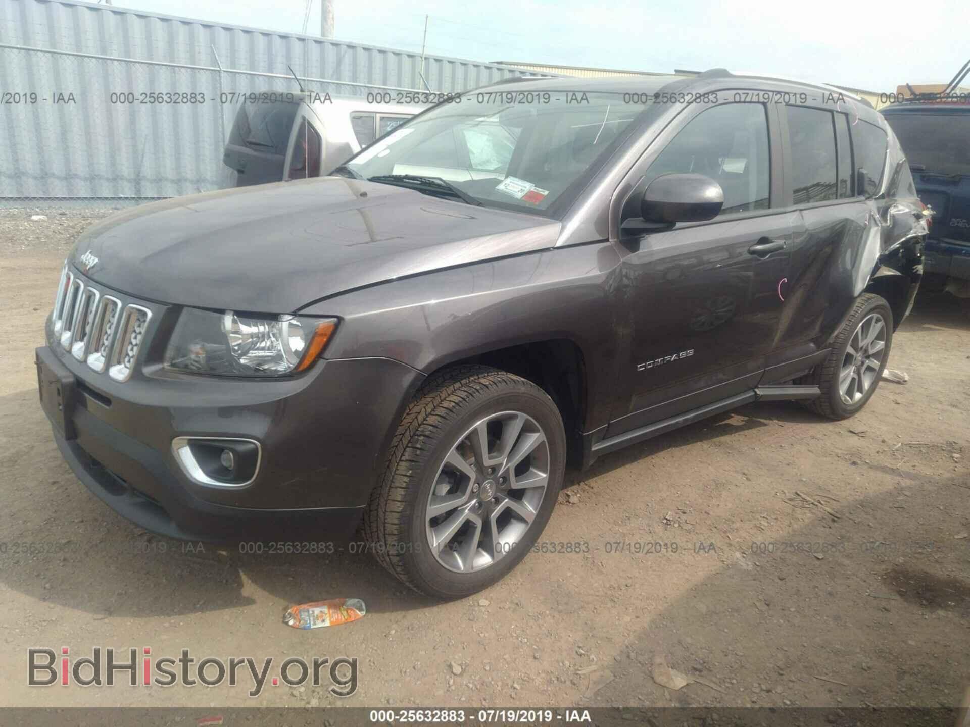 2017 JEEP COMPASS - VIN: 1C4NJDEB8HD190168 - Фото 2