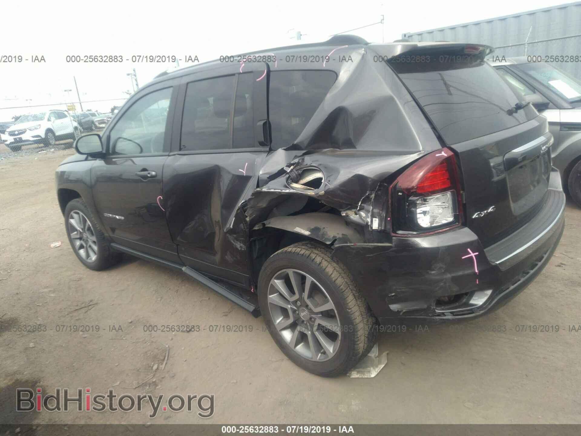 2017 JEEP COMPASS - VIN: 1C4NJDEB8HD190168 - Фото 3