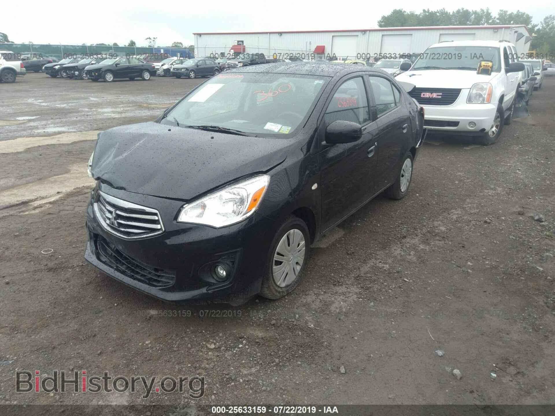 2017 MITSUBISHI MIRAGE - VIN: ML32F3FJ6HHF19064 - Фото 2