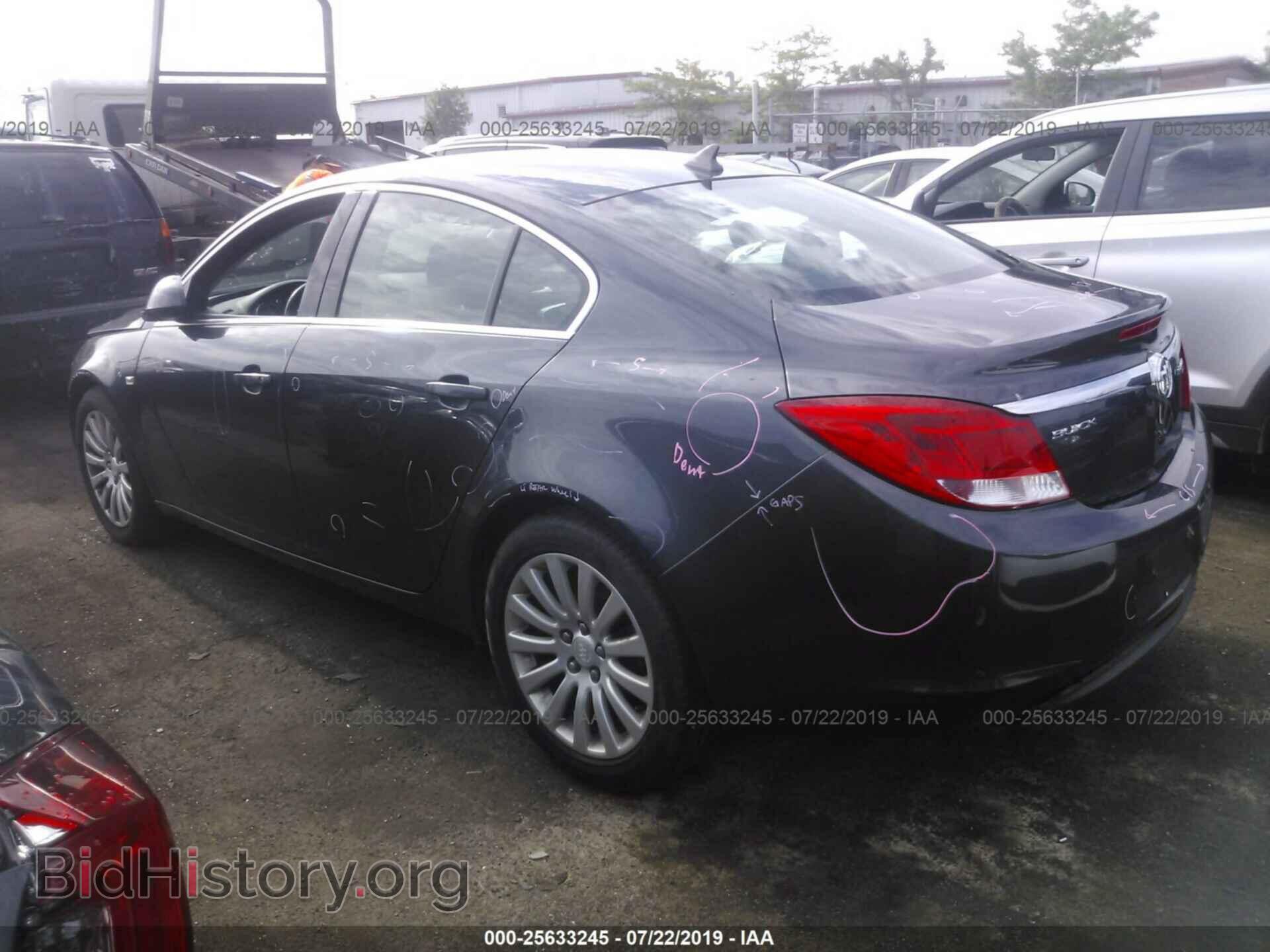 2011 BUICK REGAL - VIN: 2G4GP5EC3B9185157 - Фото 3