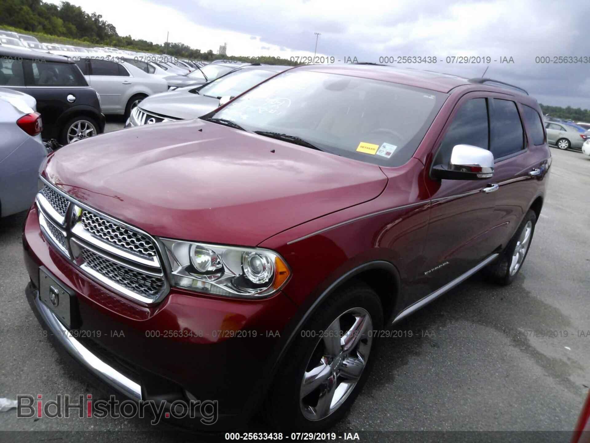 2011 DODGE DURANGO - VIN: 1D4SD5GTXBC663896 - Фото 2