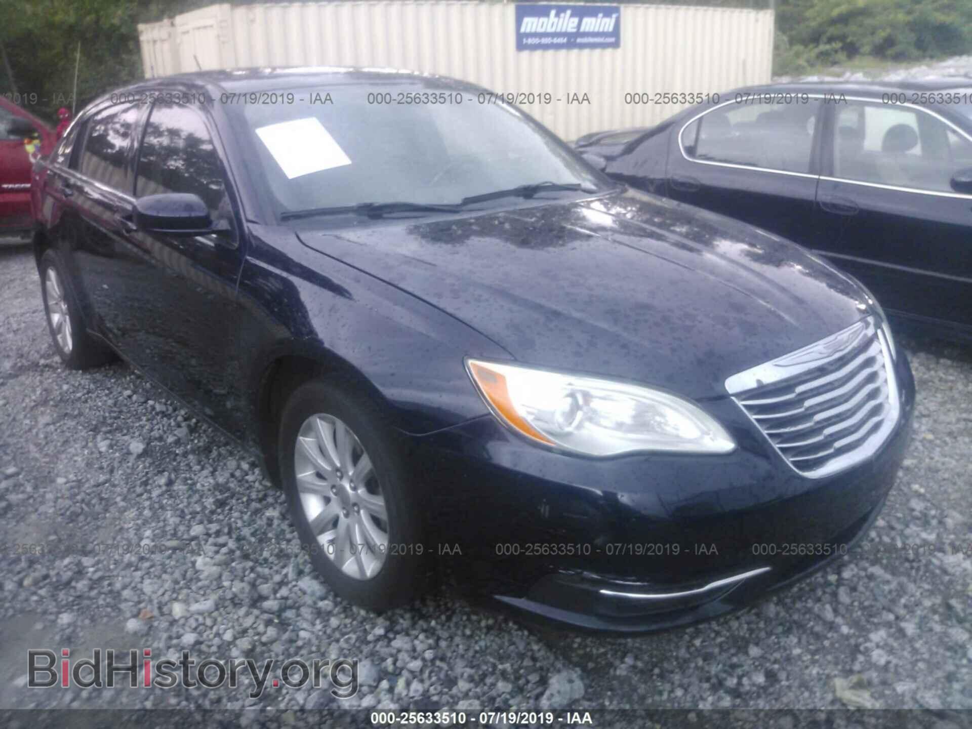 Фотография 1C3CCBBBXCN241686 - CHRYSLER 200 2012