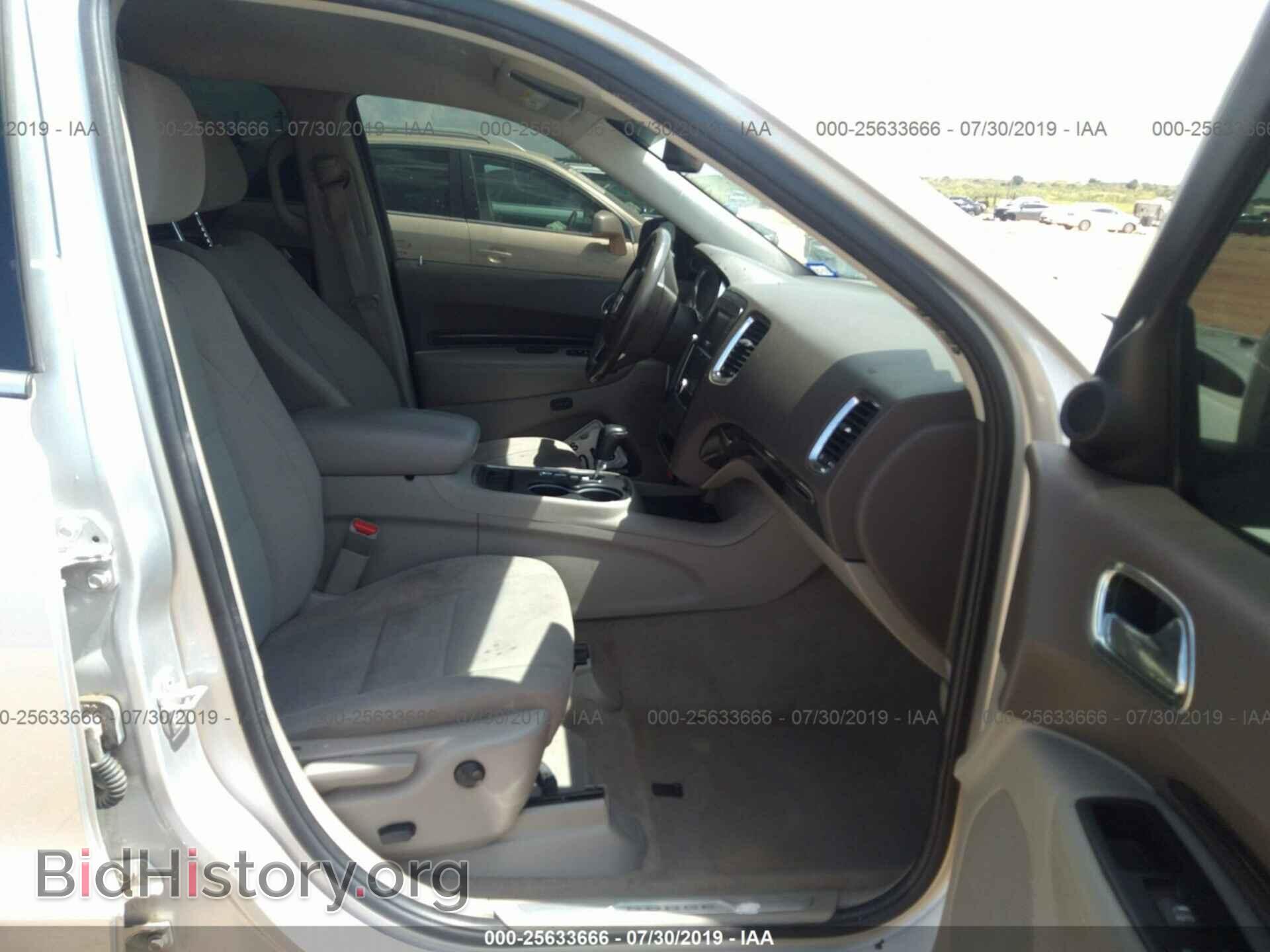 2012 DODGE DURANGO - VIN: 1C4RDHDG6CC108997 - Фото 5