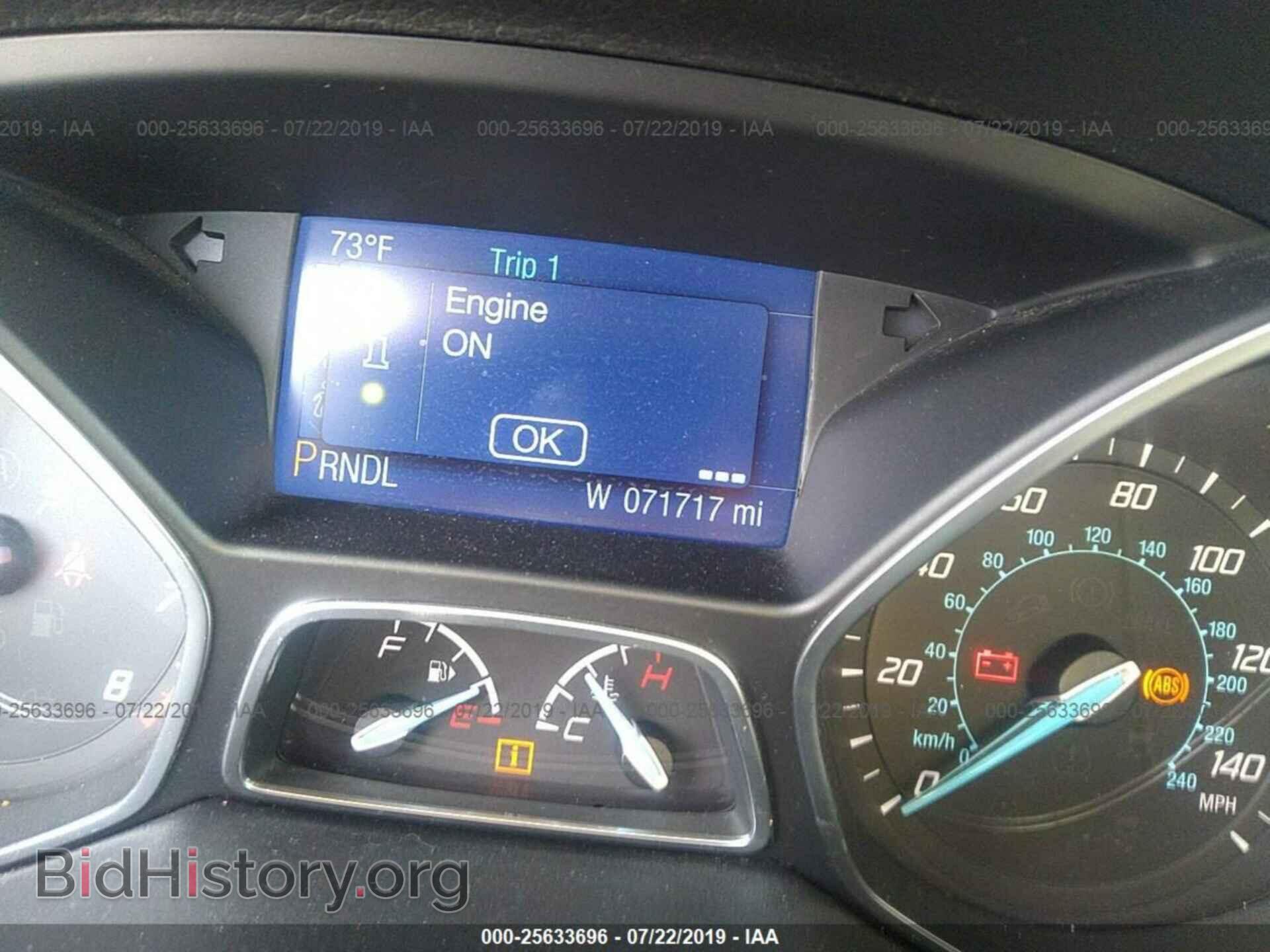 2014 FORD FOCUS - VIN: 1FADP3K27EL301356 - Фото 7